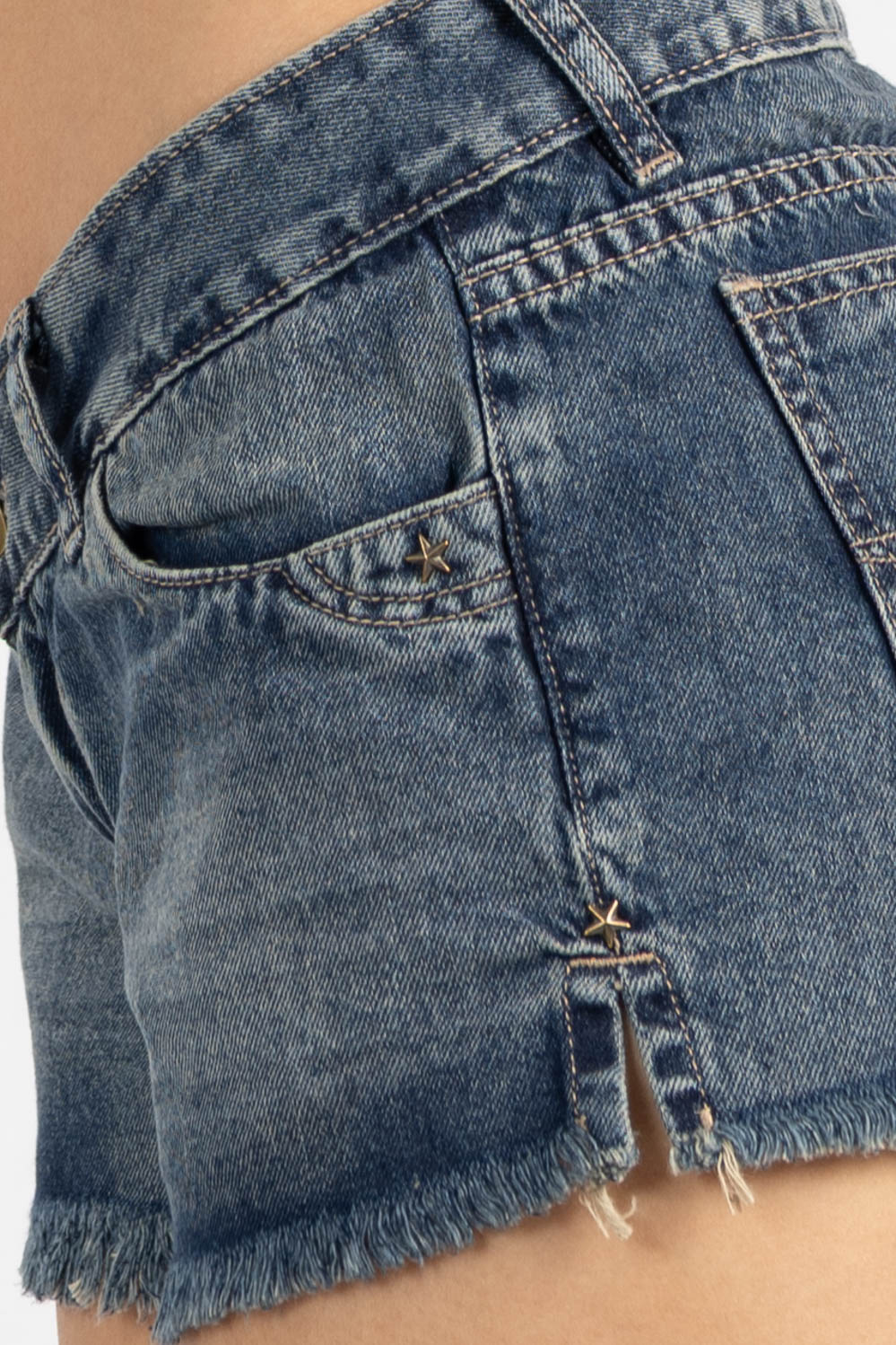 Sh-168 | Short Oxido Desfelcado Vic Star Oscuro