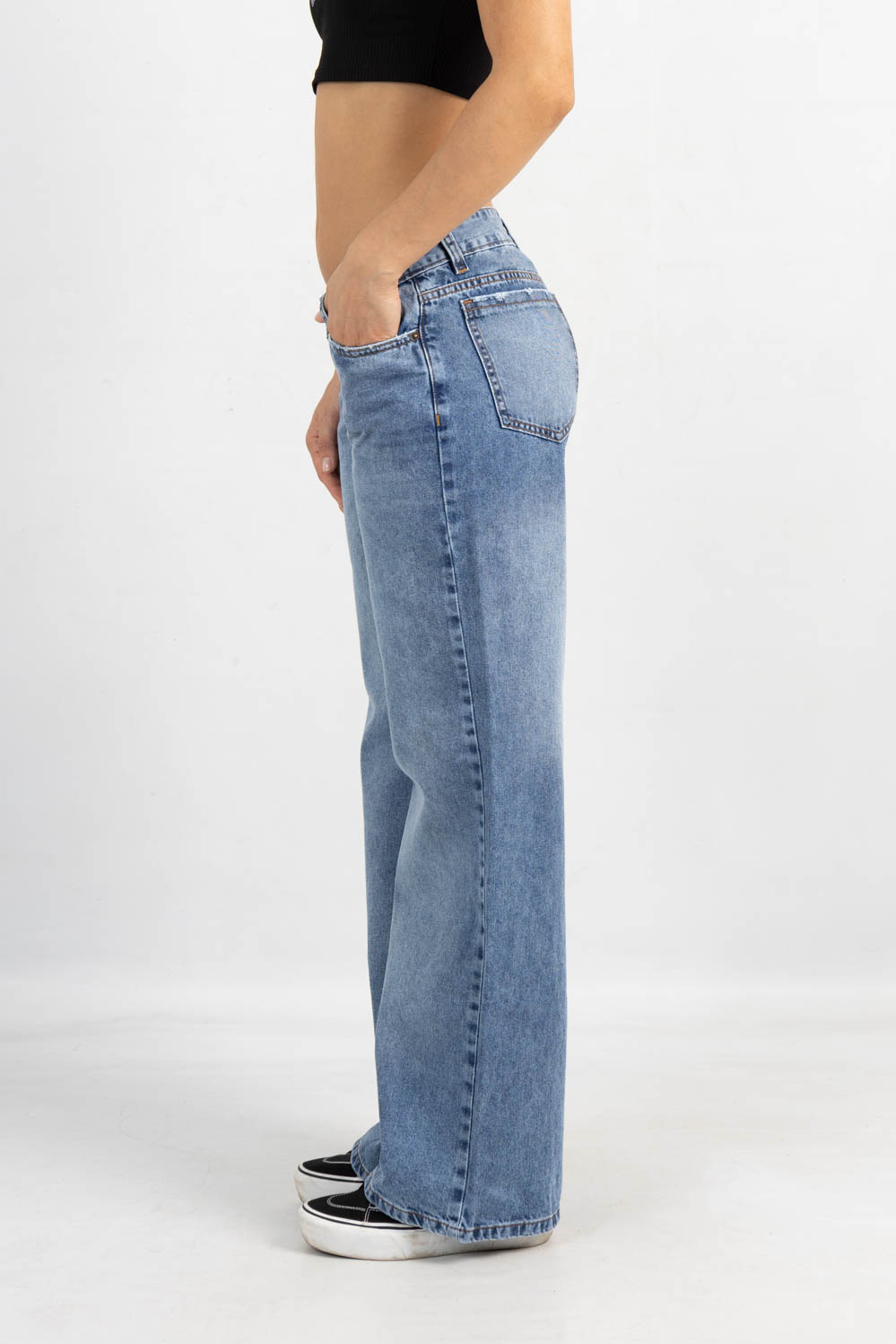 sin título (9 de 116) Art. 882 | Wide Leg Nevado Pulido Oscuro H/N