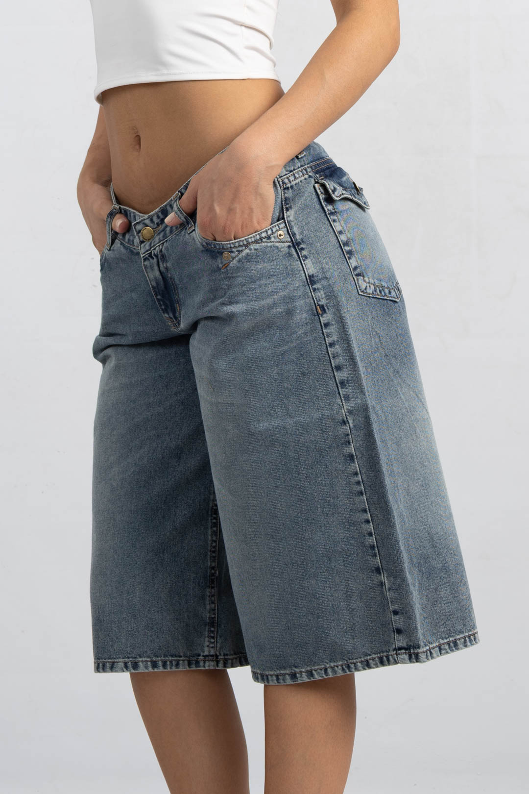 SH-195 BERMUDA BAGGY MATIZADO TAPA