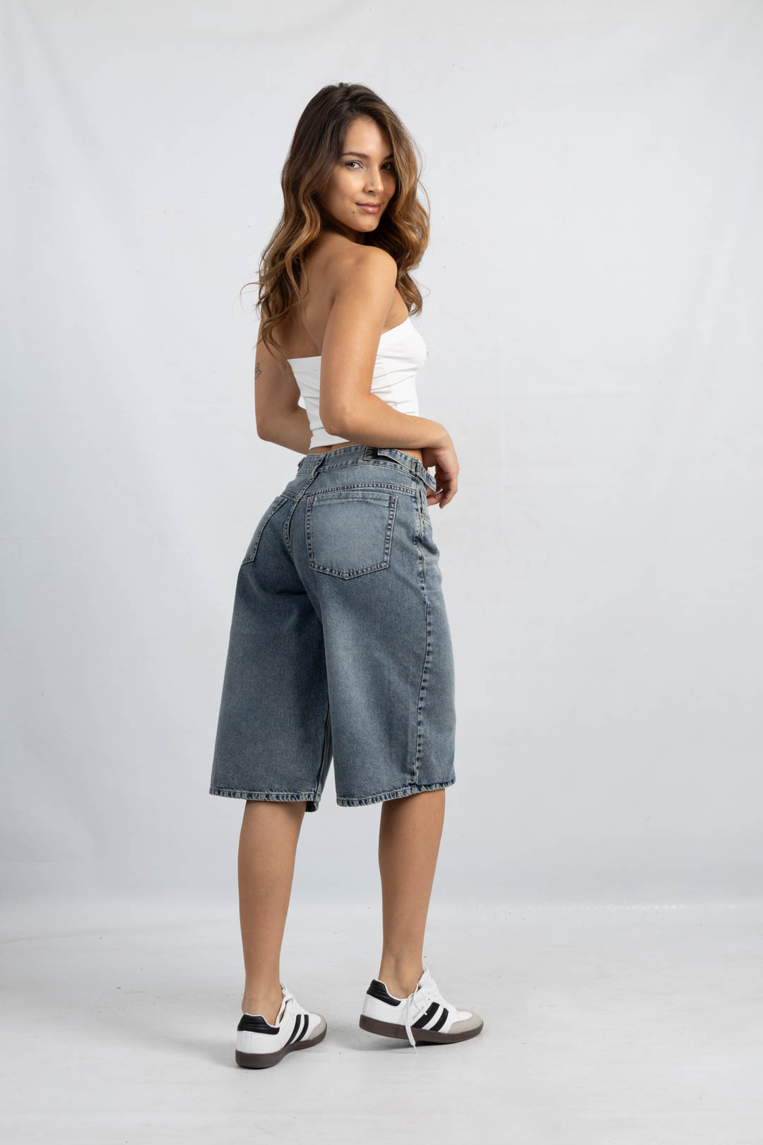 SH-196 BERMUDA BAGGY MATIZADO HC