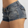 sh-189 SHORT OXIDO CORI CON TACHAS
