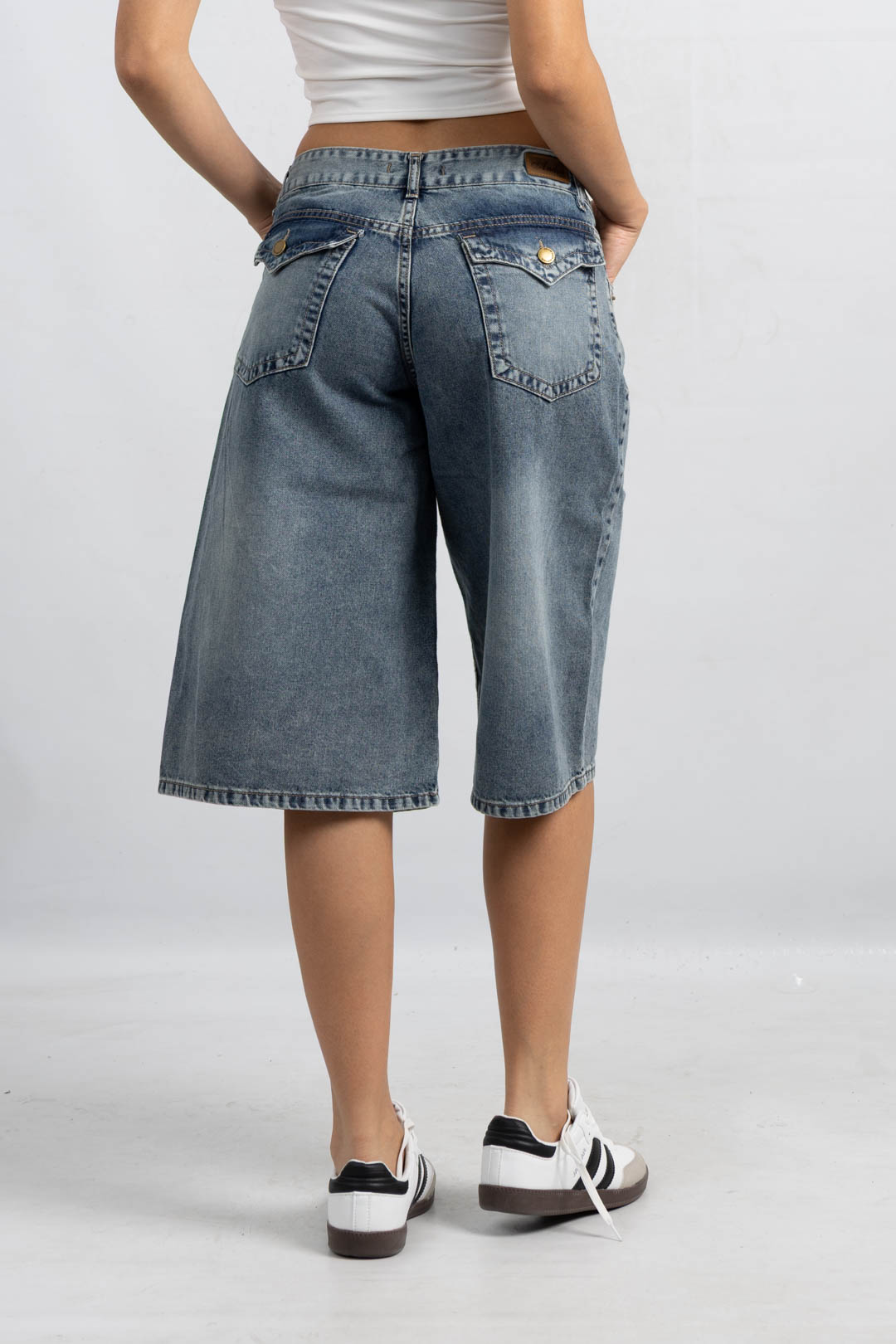 SH-195 BERMUDA BAGGY MATIZADO TAPA