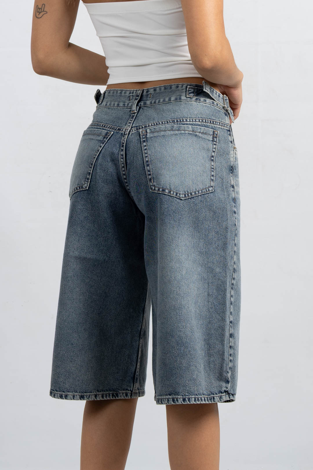 SH-196 BERMUDA BAGGY MATIZADO HC