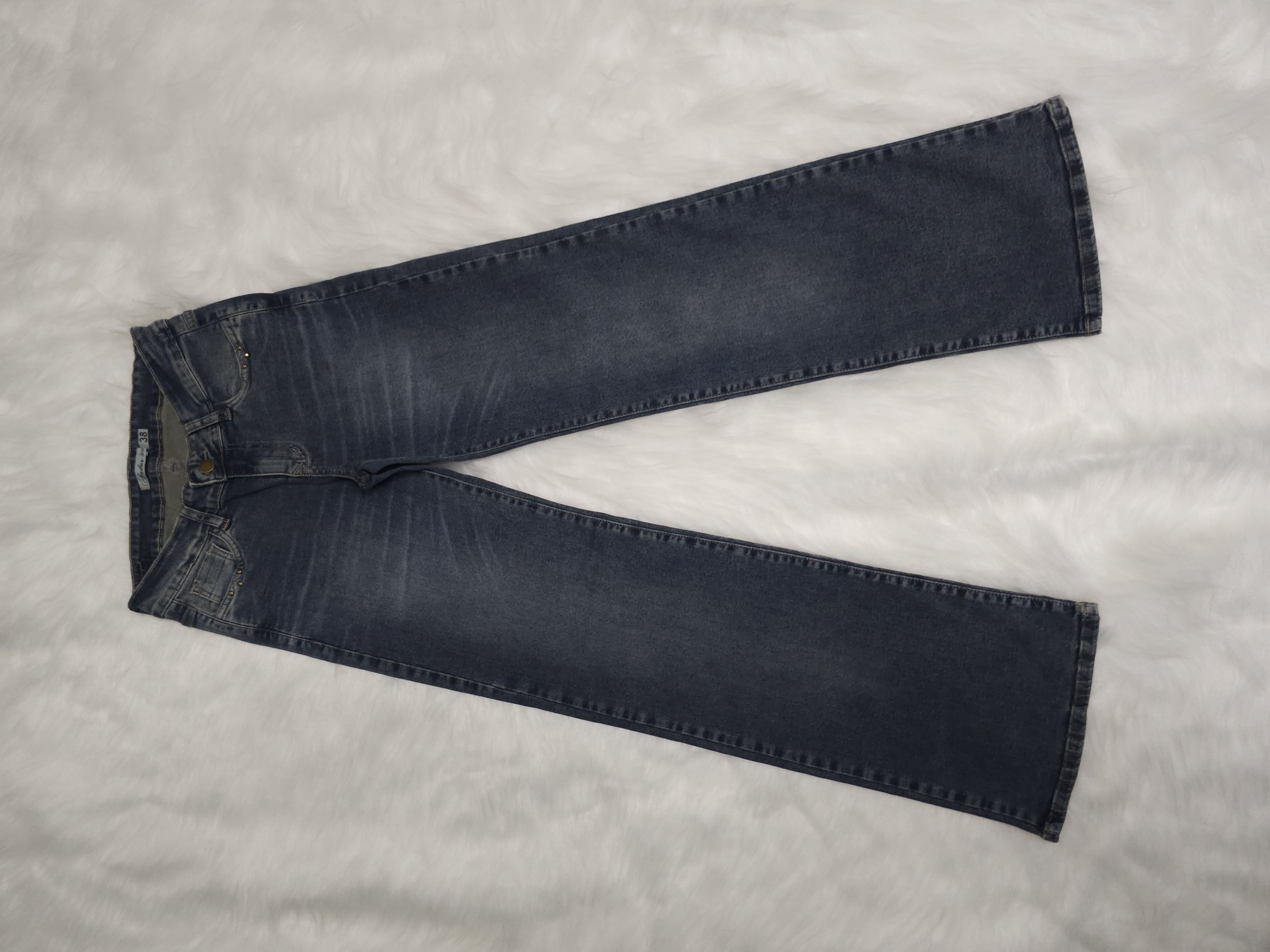 Art. 918 | Wide Leg Matizado Elastizado Tiro Bajo