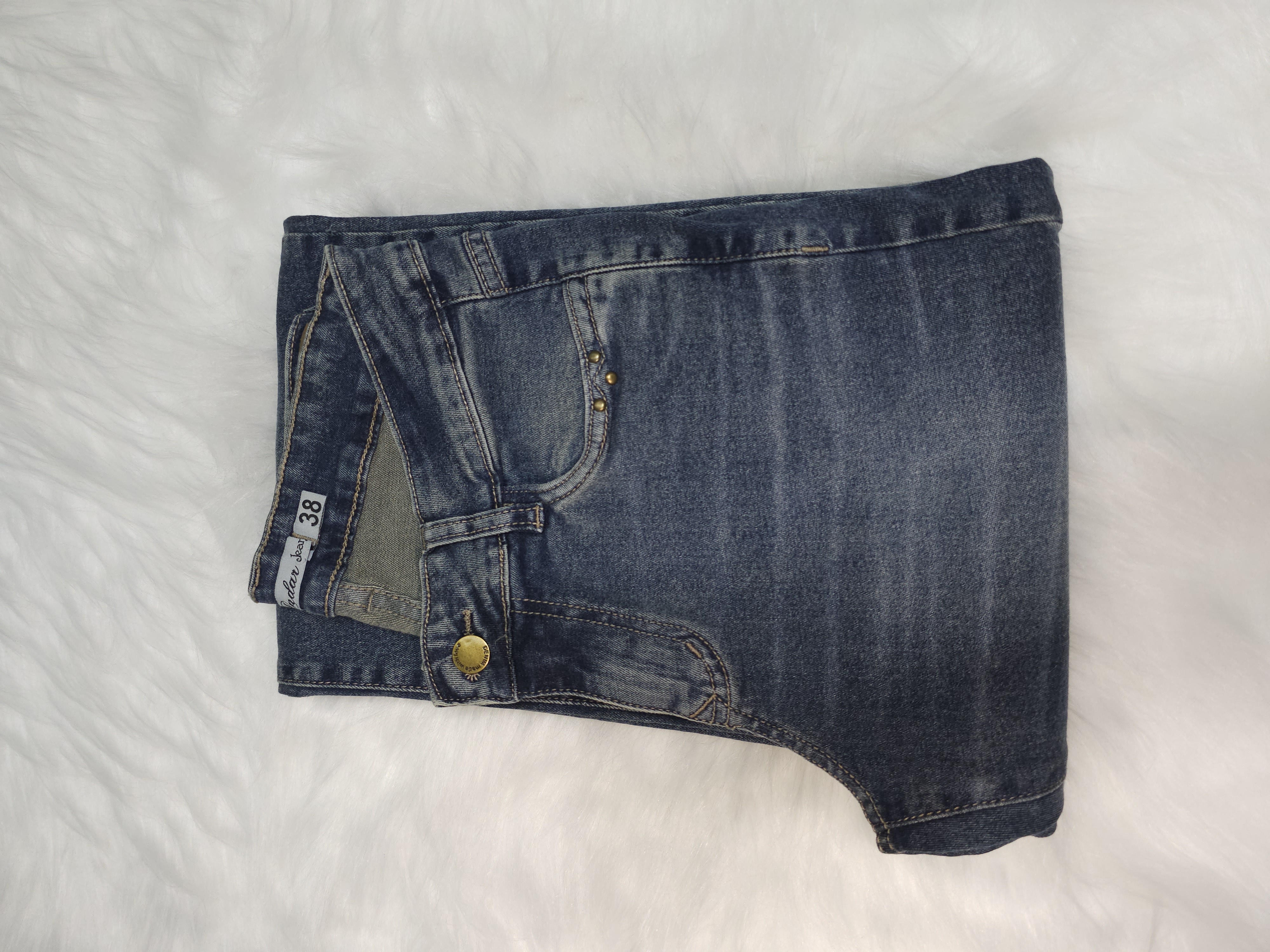 Art. 918 | Wide Leg Matizado Elastizado Tiro Bajo