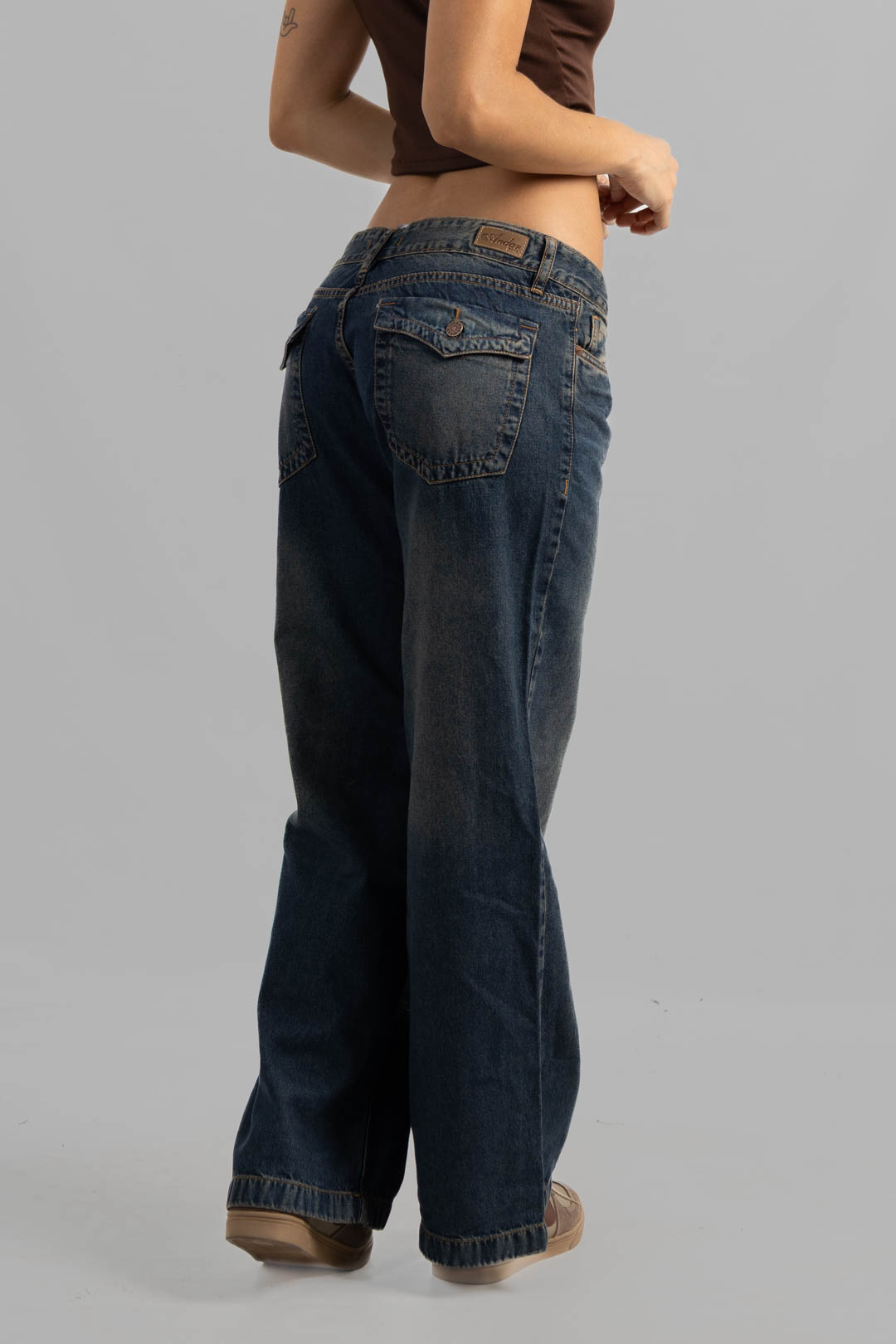 sin título (49 de 66) Art. 889 | Wide Leg Oxido Tapa Trasera H/M Tiro Bajo