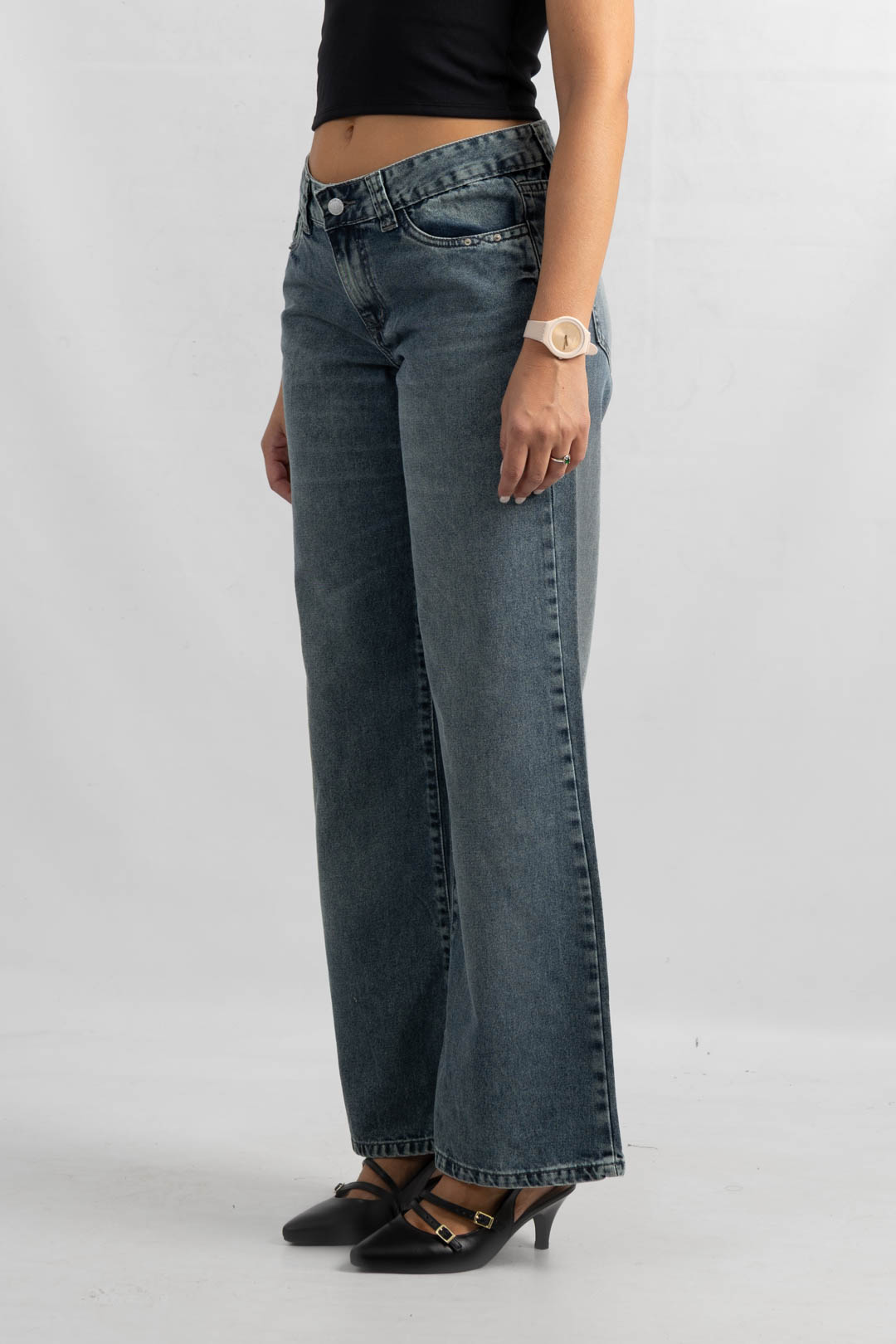 Art. 919 | Wide Leg Xime Matizado H/Gris