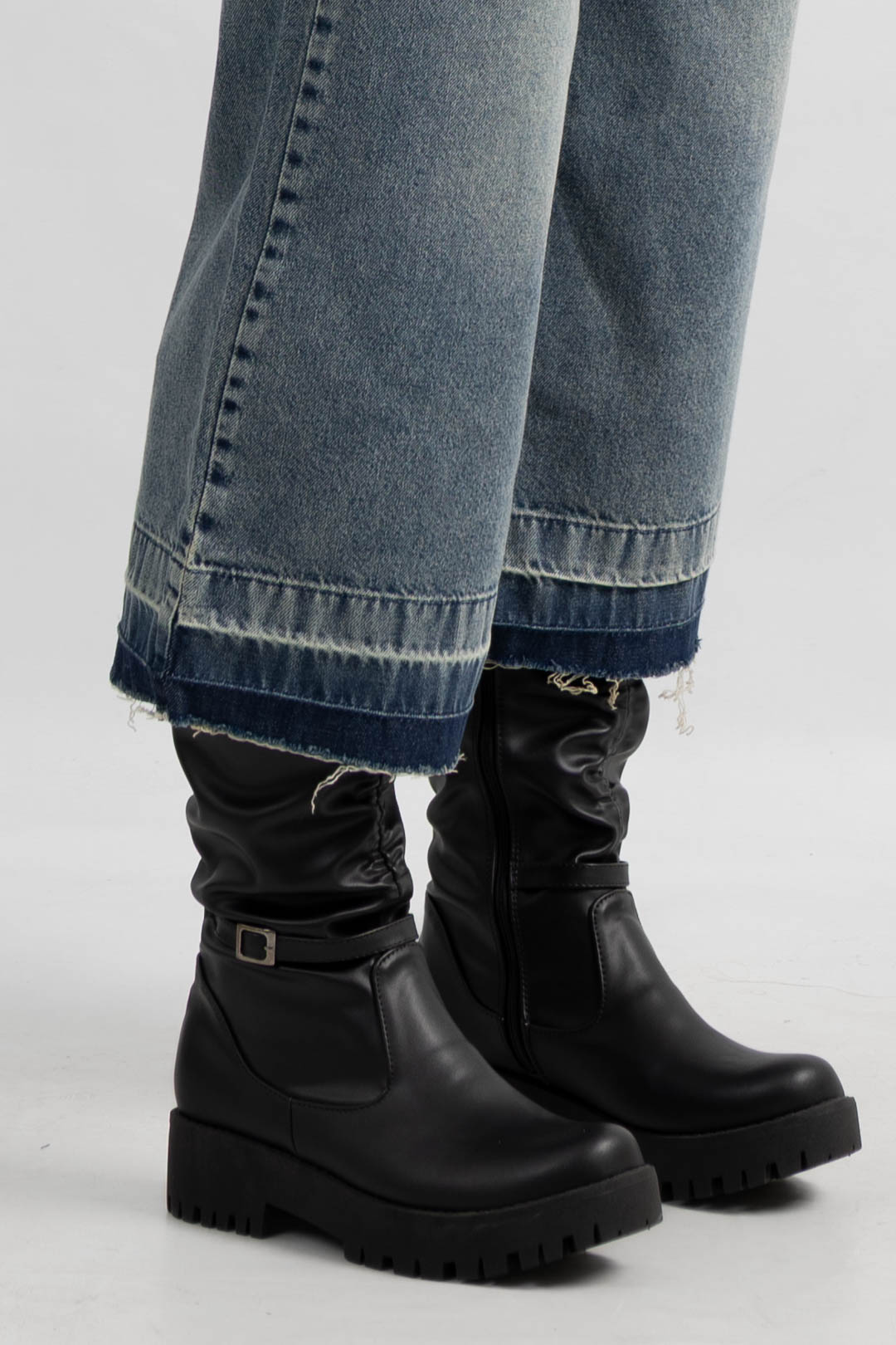 Art. 921 |  Wide Leg Crop Oxido Desatado Rigido