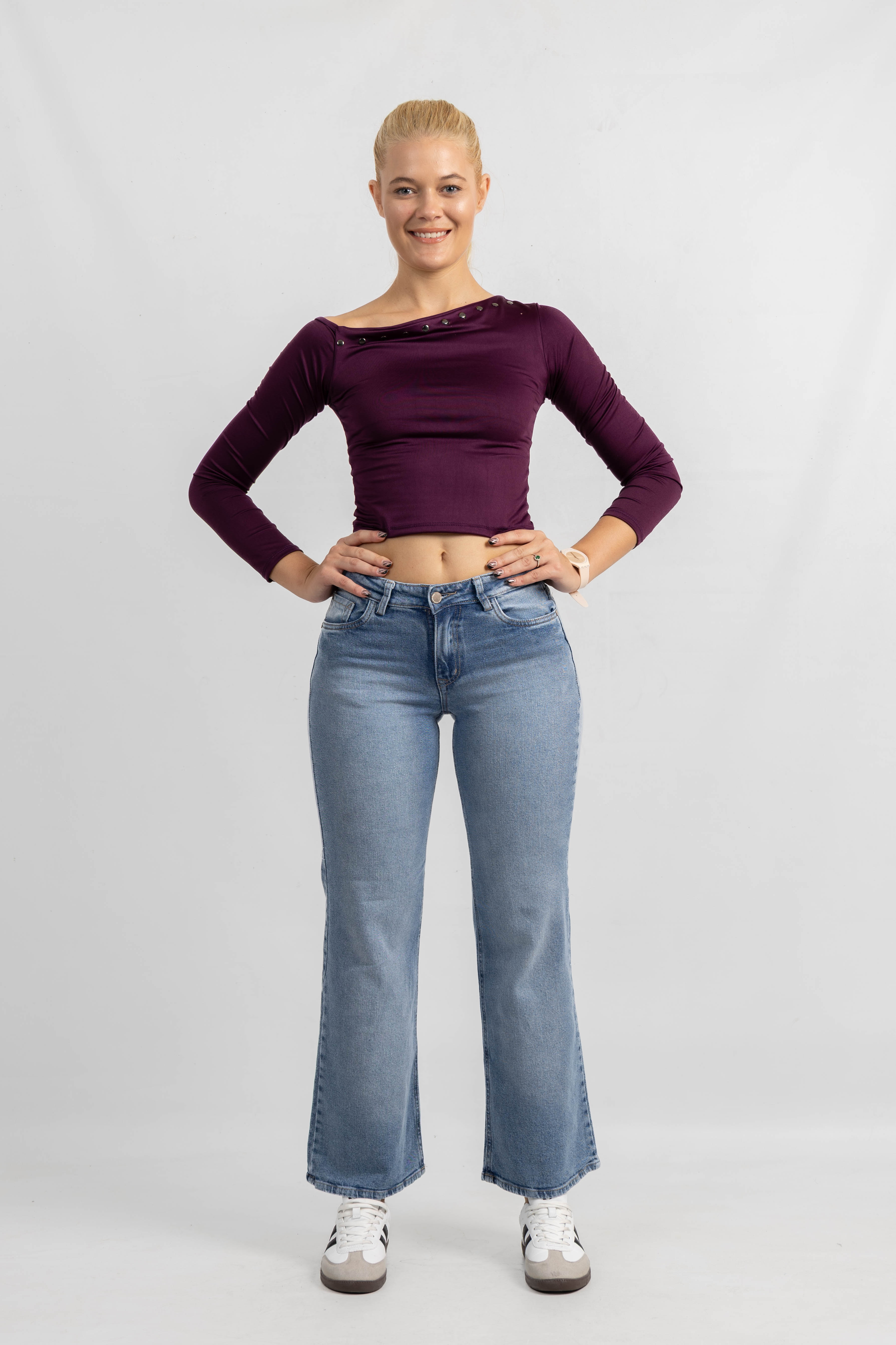 Art. 936 | Wide Leg Nevado Claro Elastizado