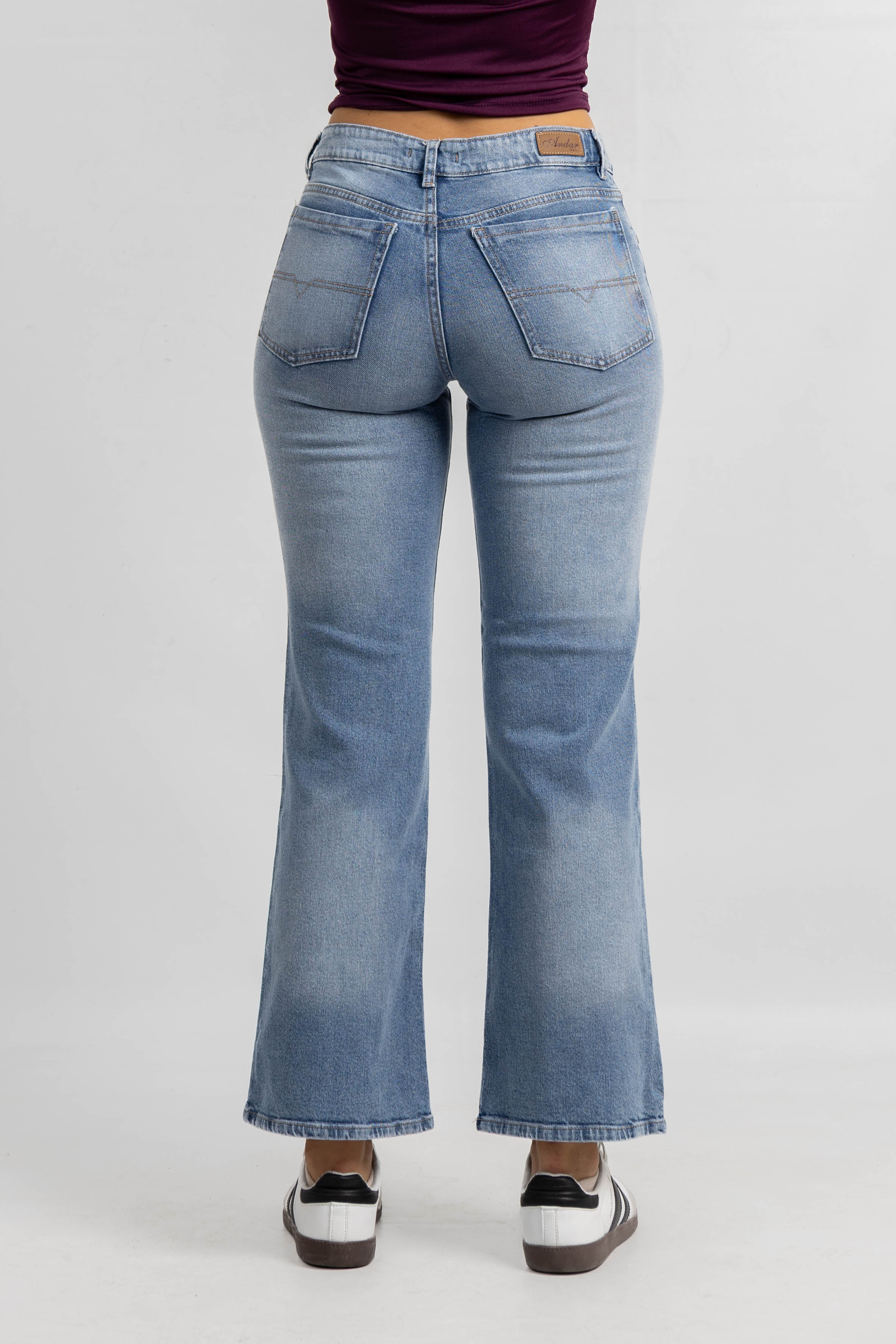 Art. 936 | Wide Leg Nevado Claro Elastizado