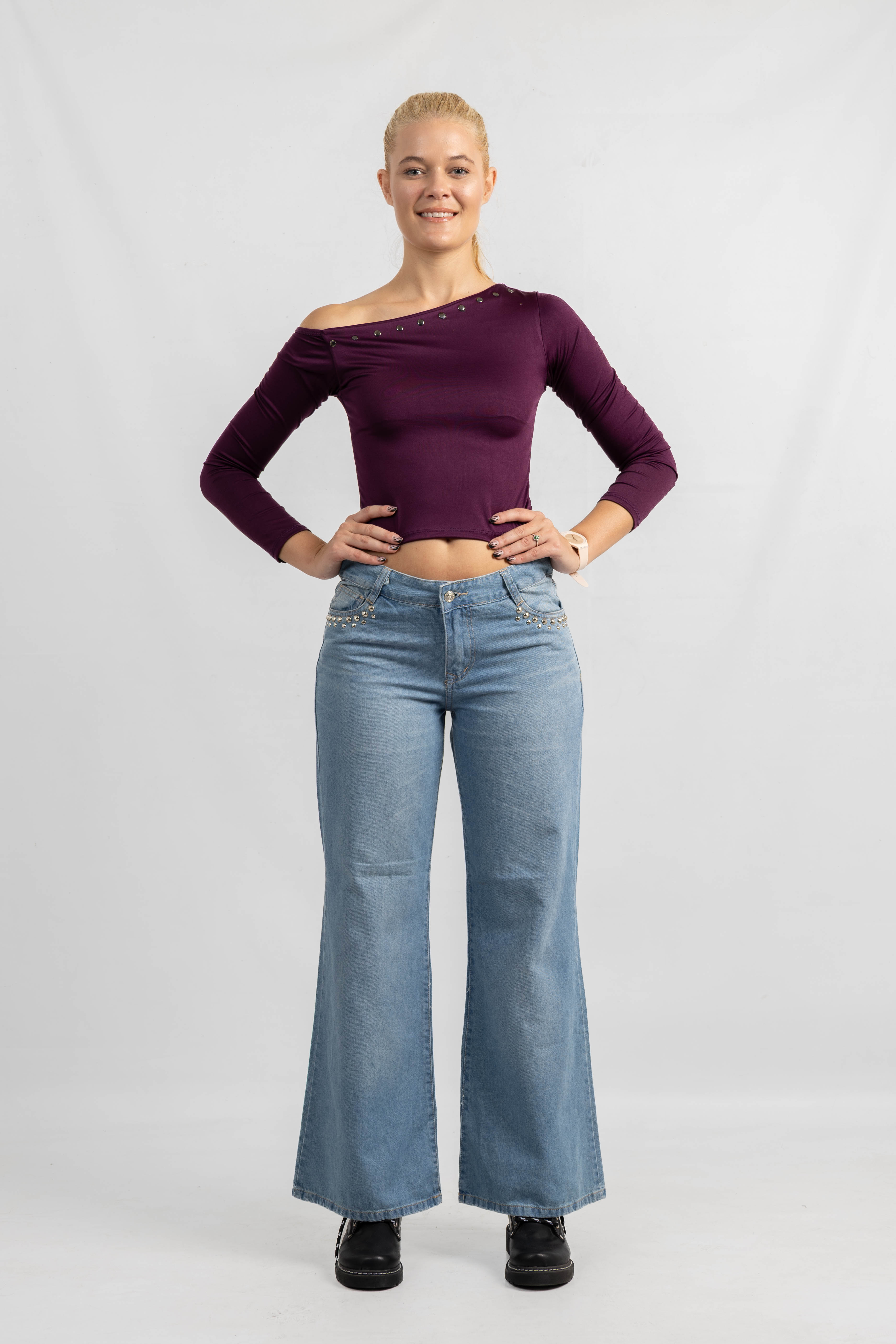 Art. 935 | Semi Oxford Matizado C/Tachas