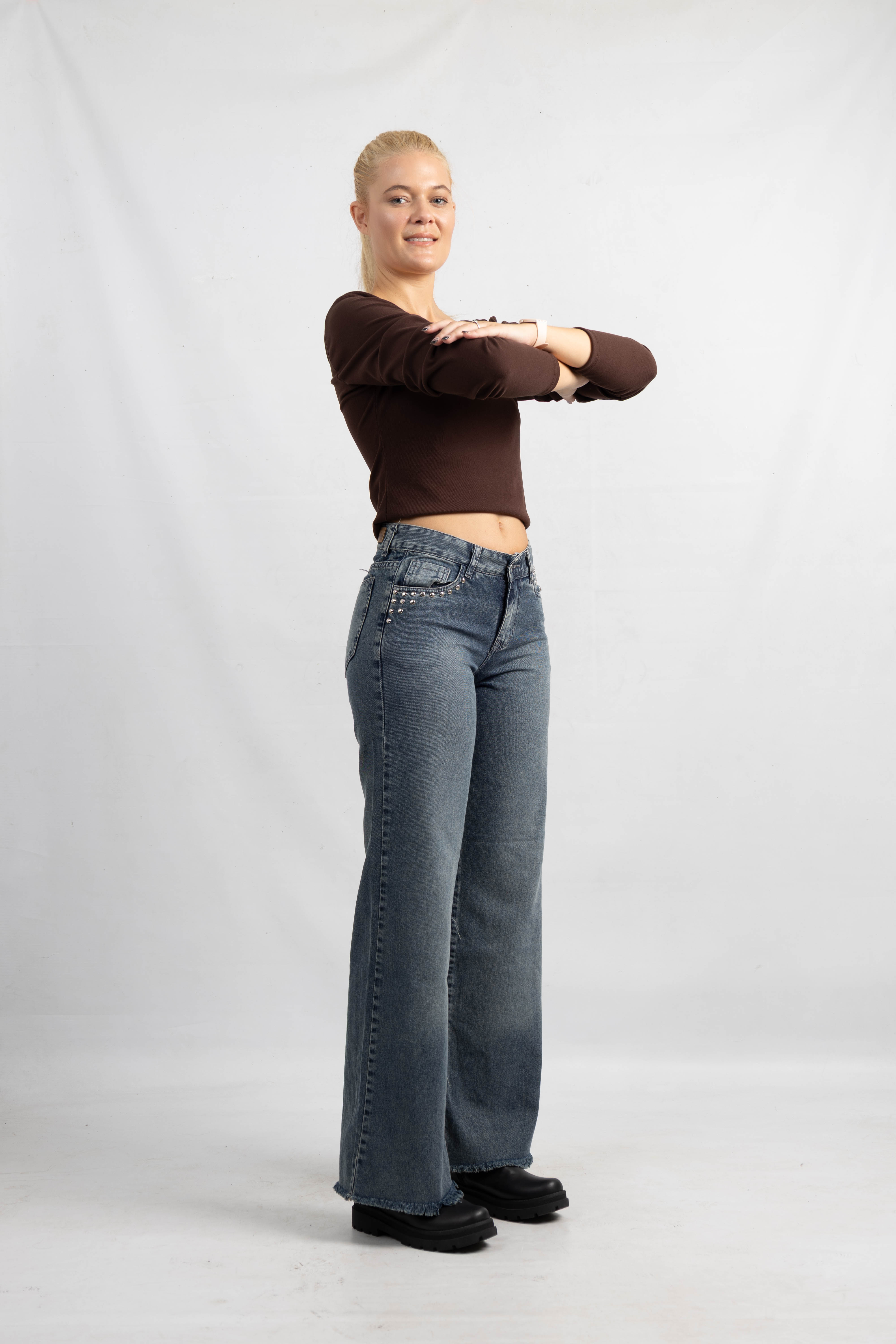 Art. 932 | Wide Leg Oxido Plata