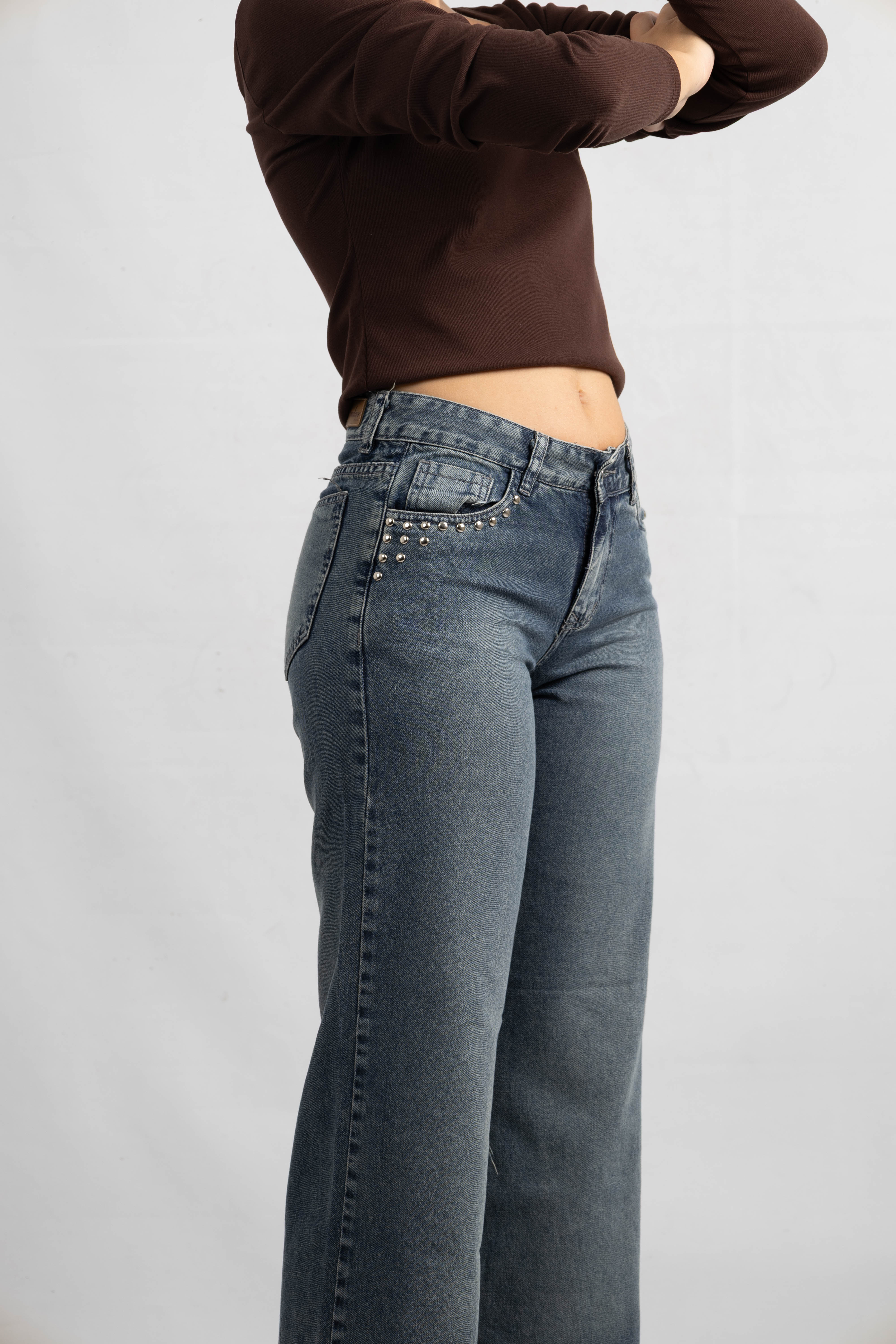 Art. 932 | Wide Leg Oxido Plata