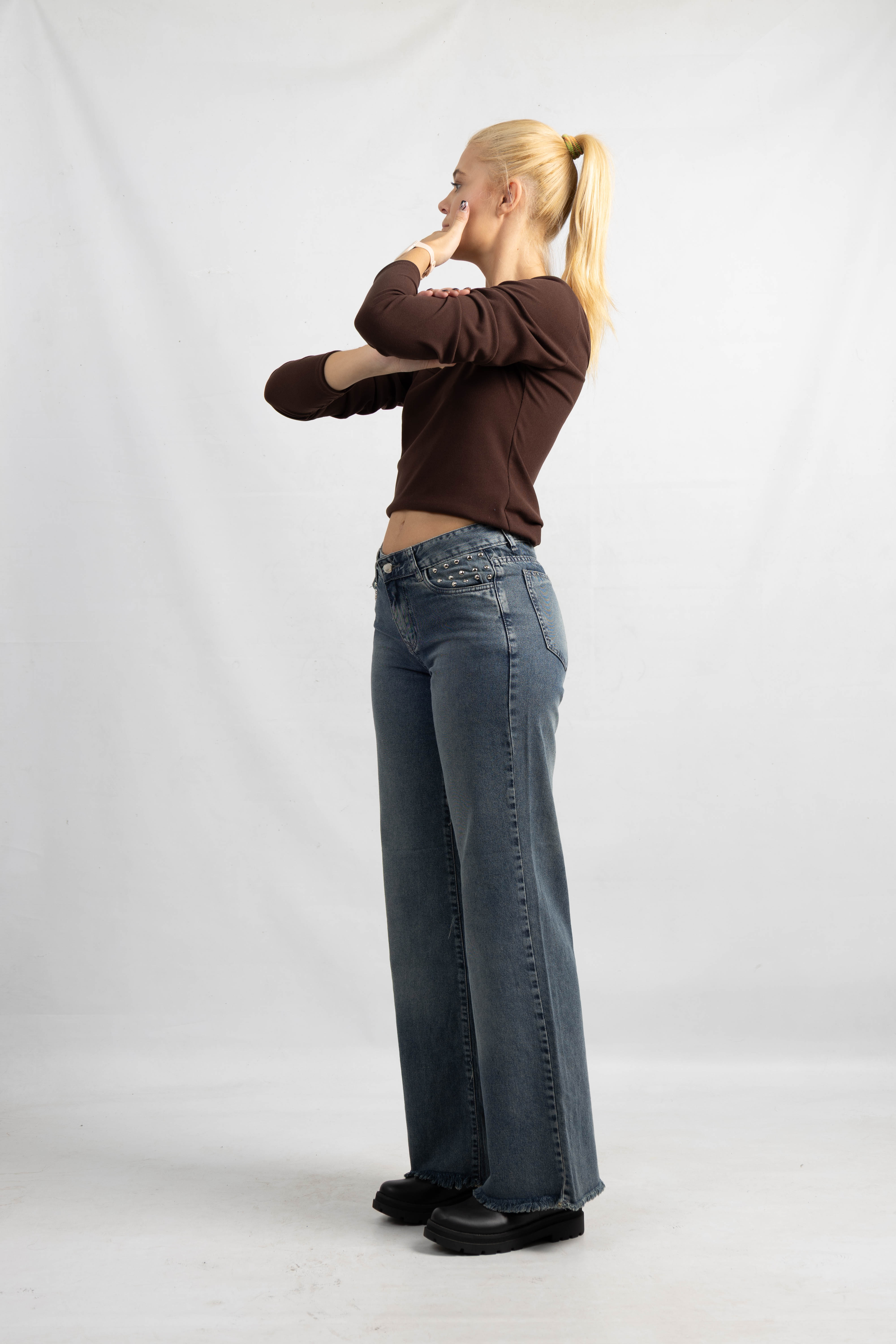 Art. 932 | Wide Leg Oxido Plata