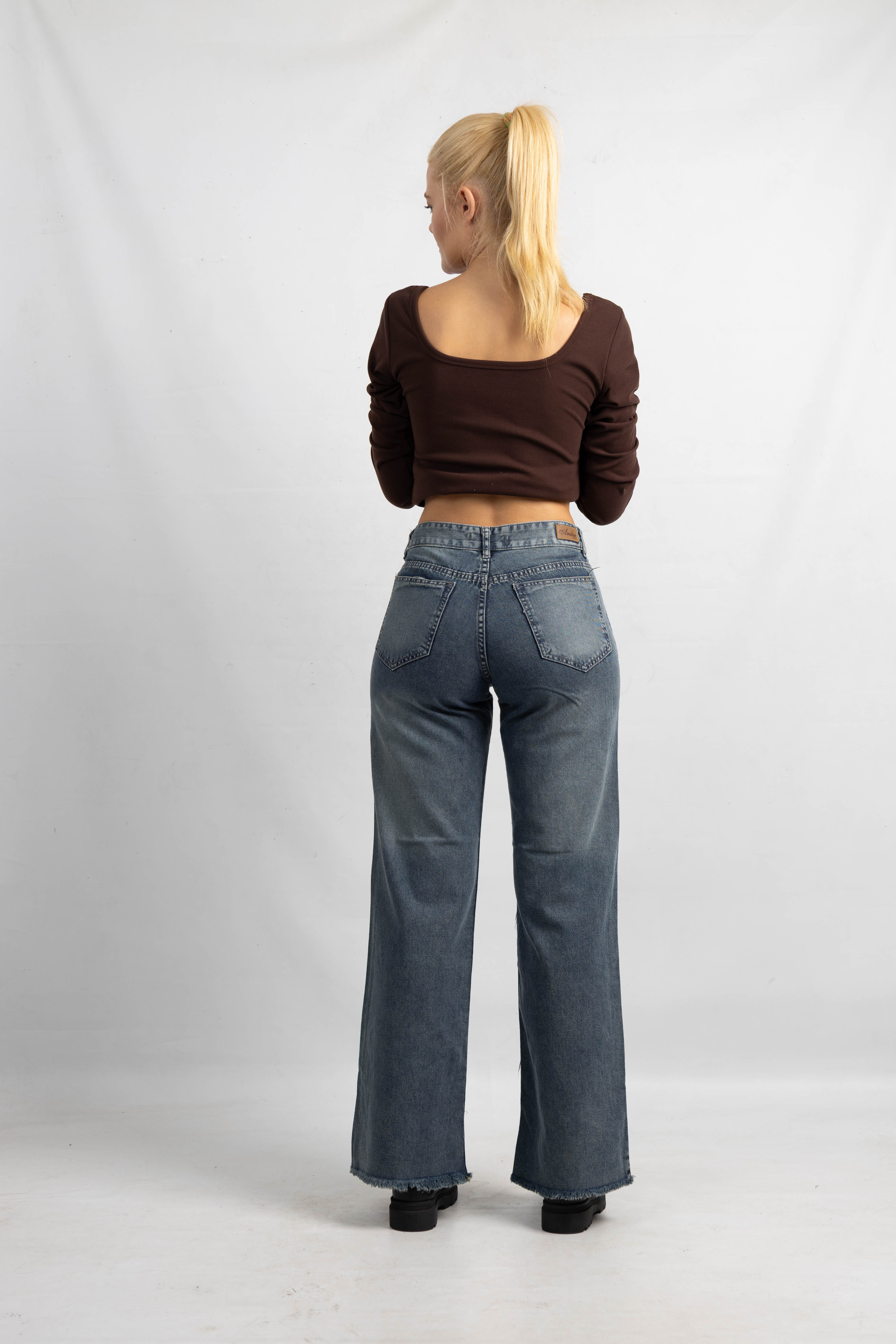 Art. 932 | Wide Leg Oxido Plata