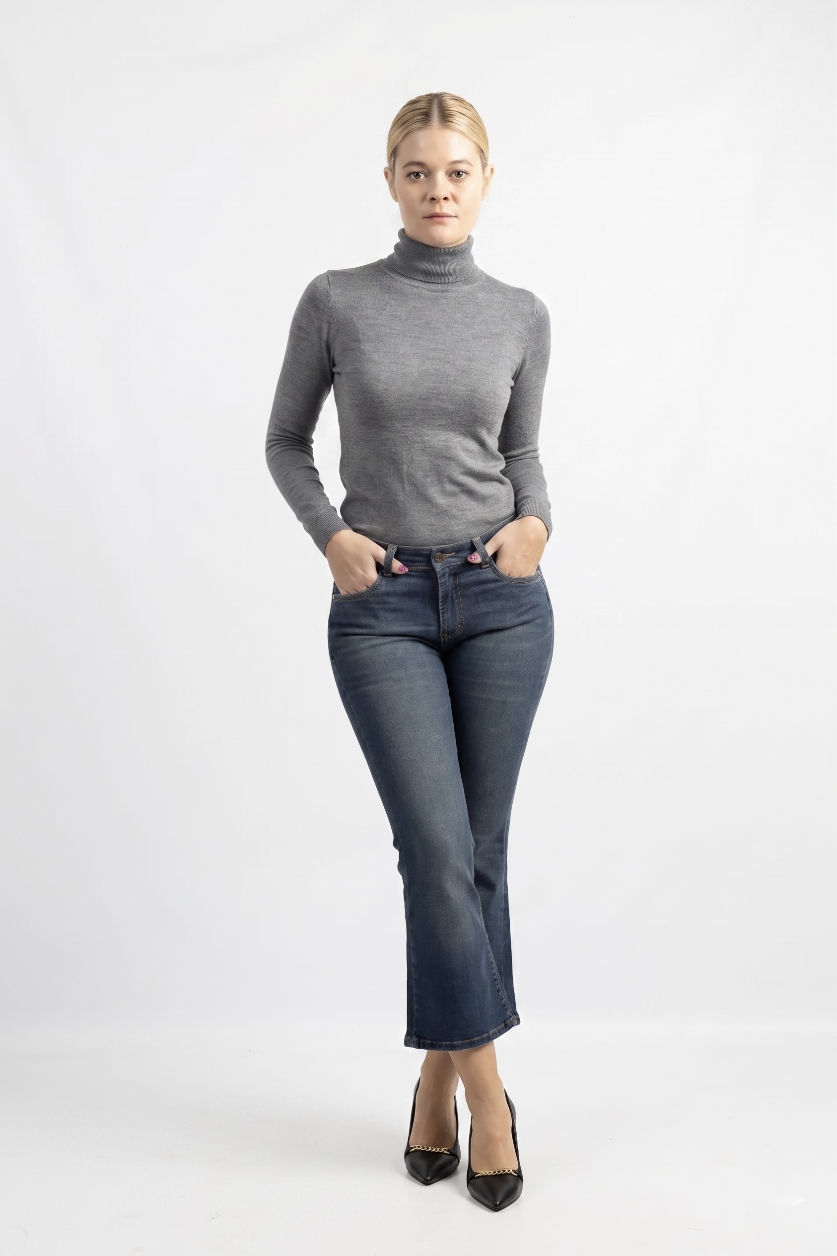 Art. 949 | Semi Oxford Crop Oxido C/Ruedo H/M