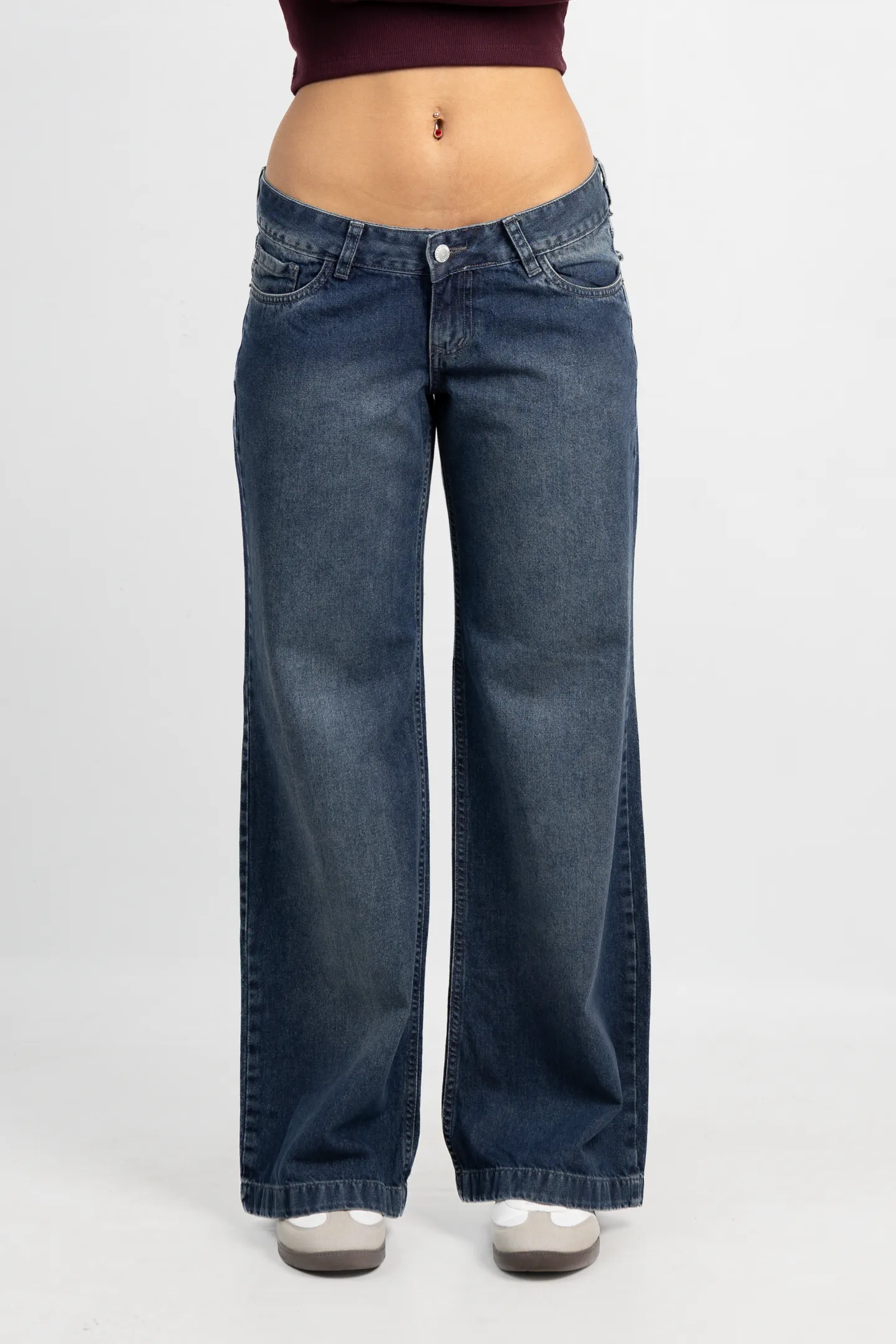 Art. 969 | Wide Leg Oxido Tapa Trasera H/Gris TB