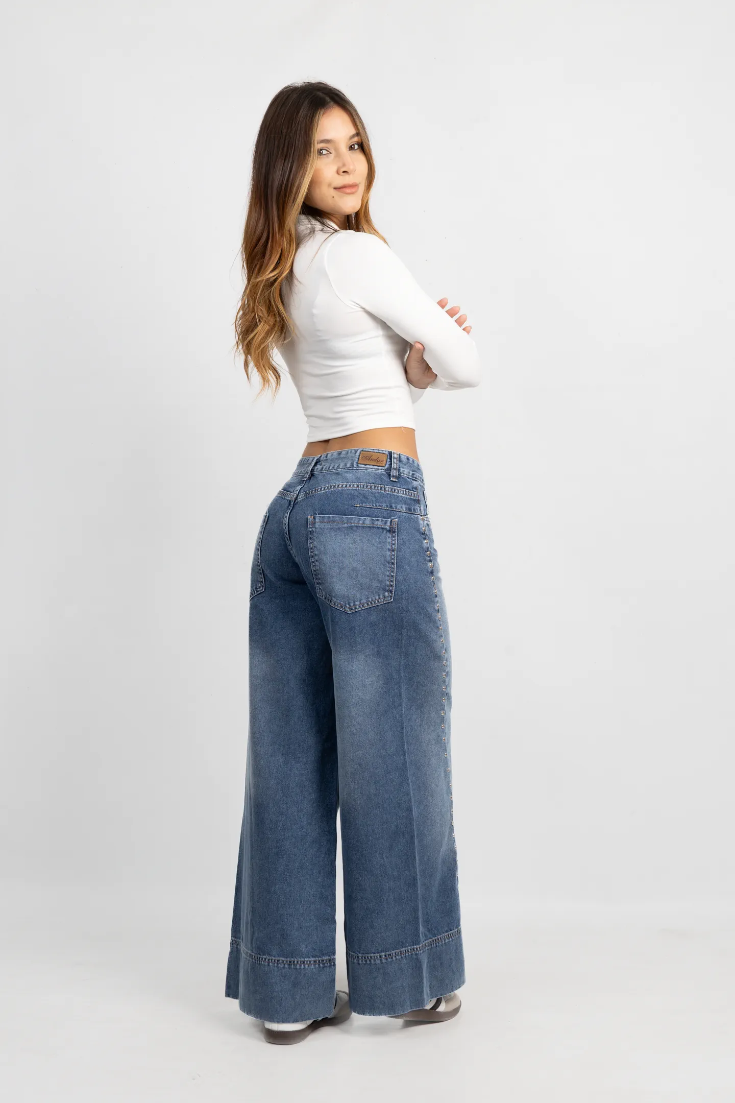 Art. 964 | Wide Leg Cutet Nevado C/Tacha