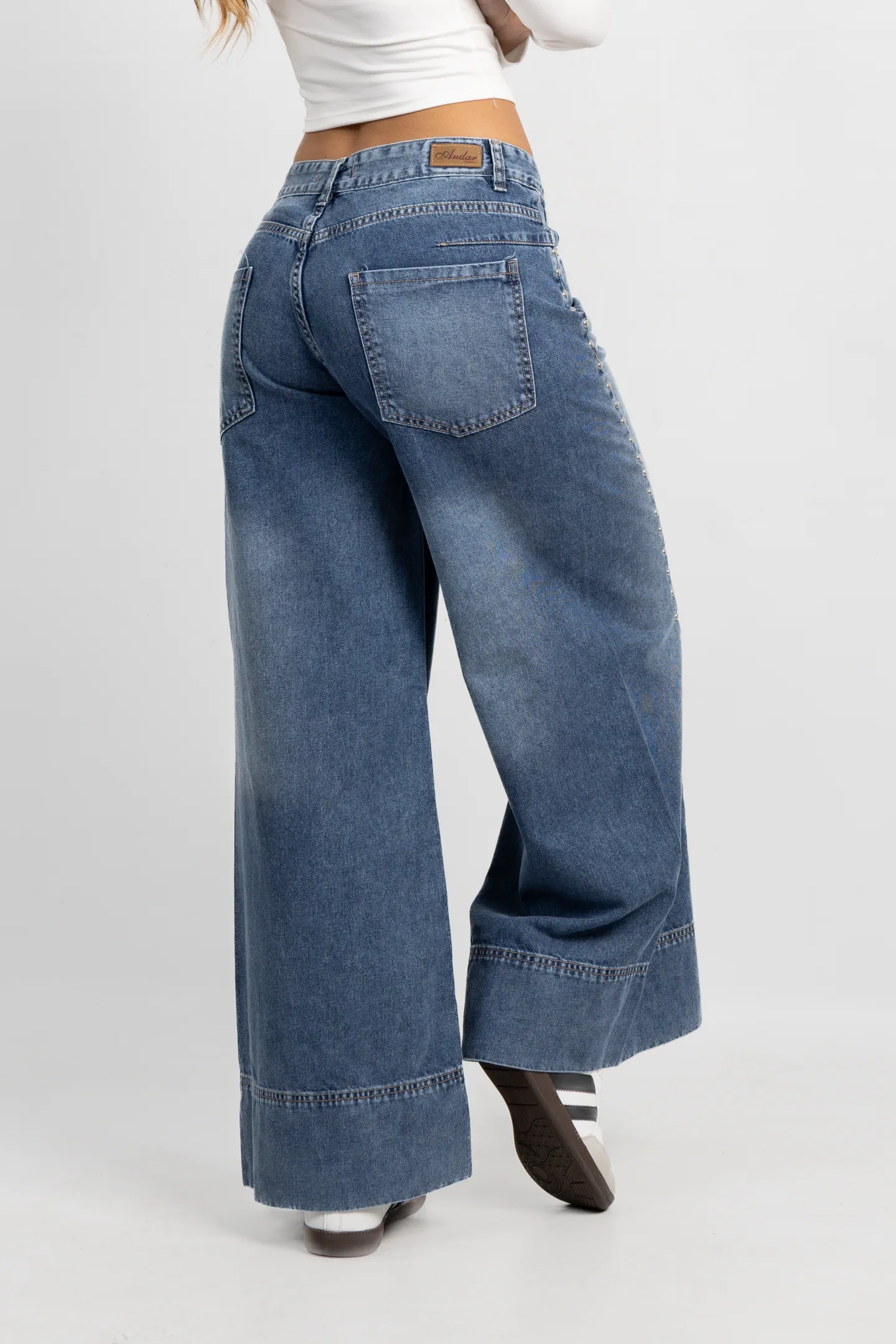 Art. 964 | Wide Leg Cutet Nevado C/Tacha