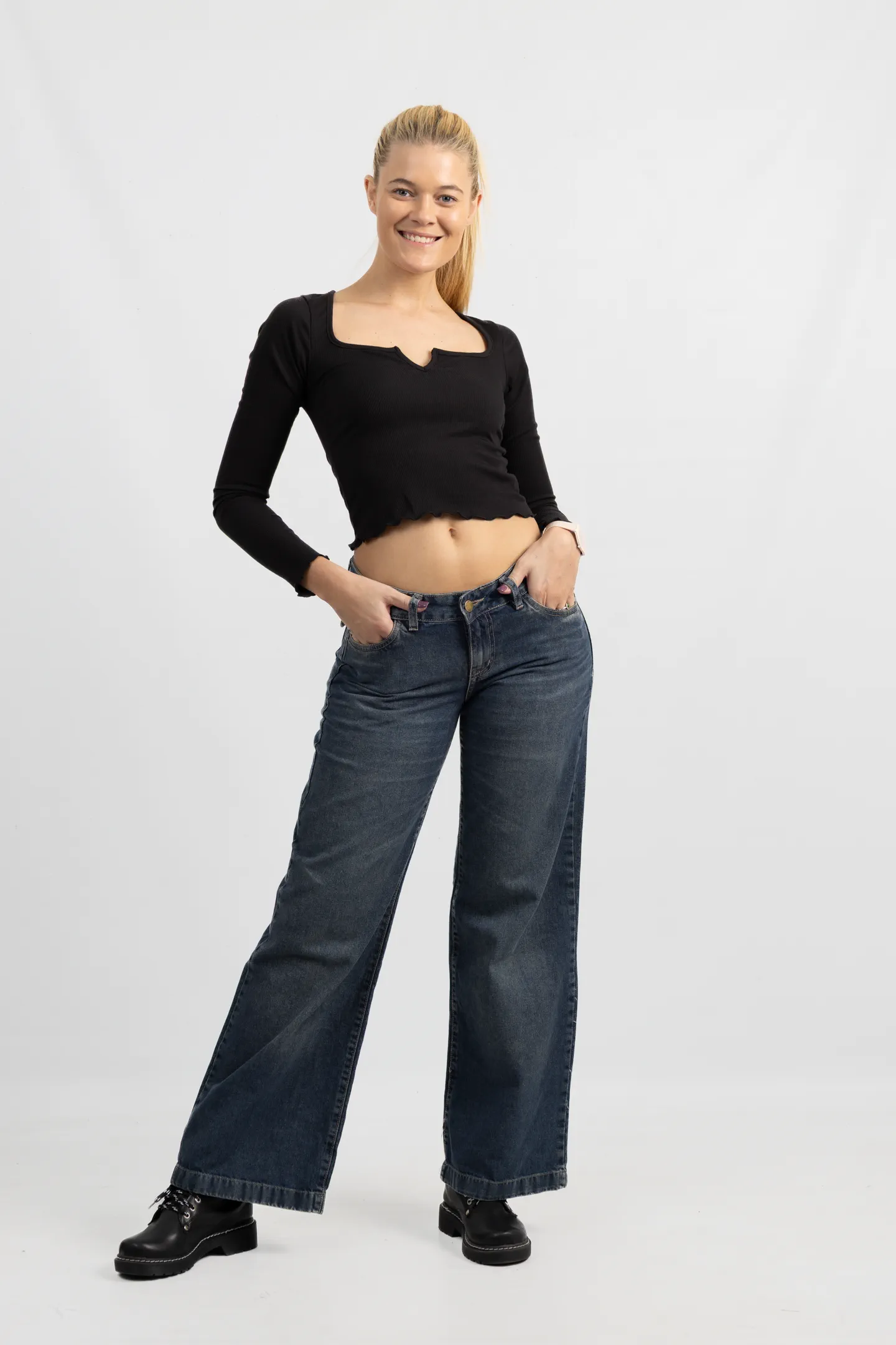 Art. 954 | Wide Leg Oxido Tapa Trasera H/B
