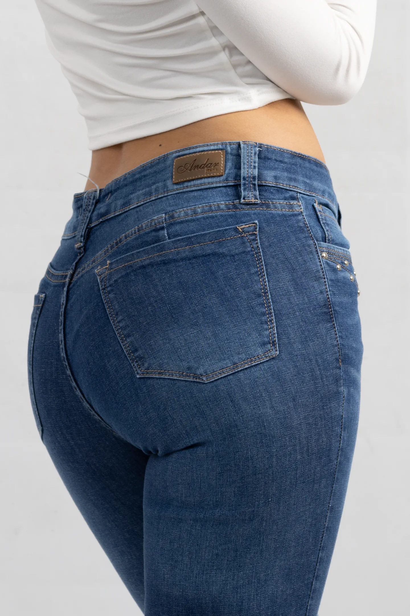 Art. 953 | Semi Oxford Azul Corto Desflecado H/B