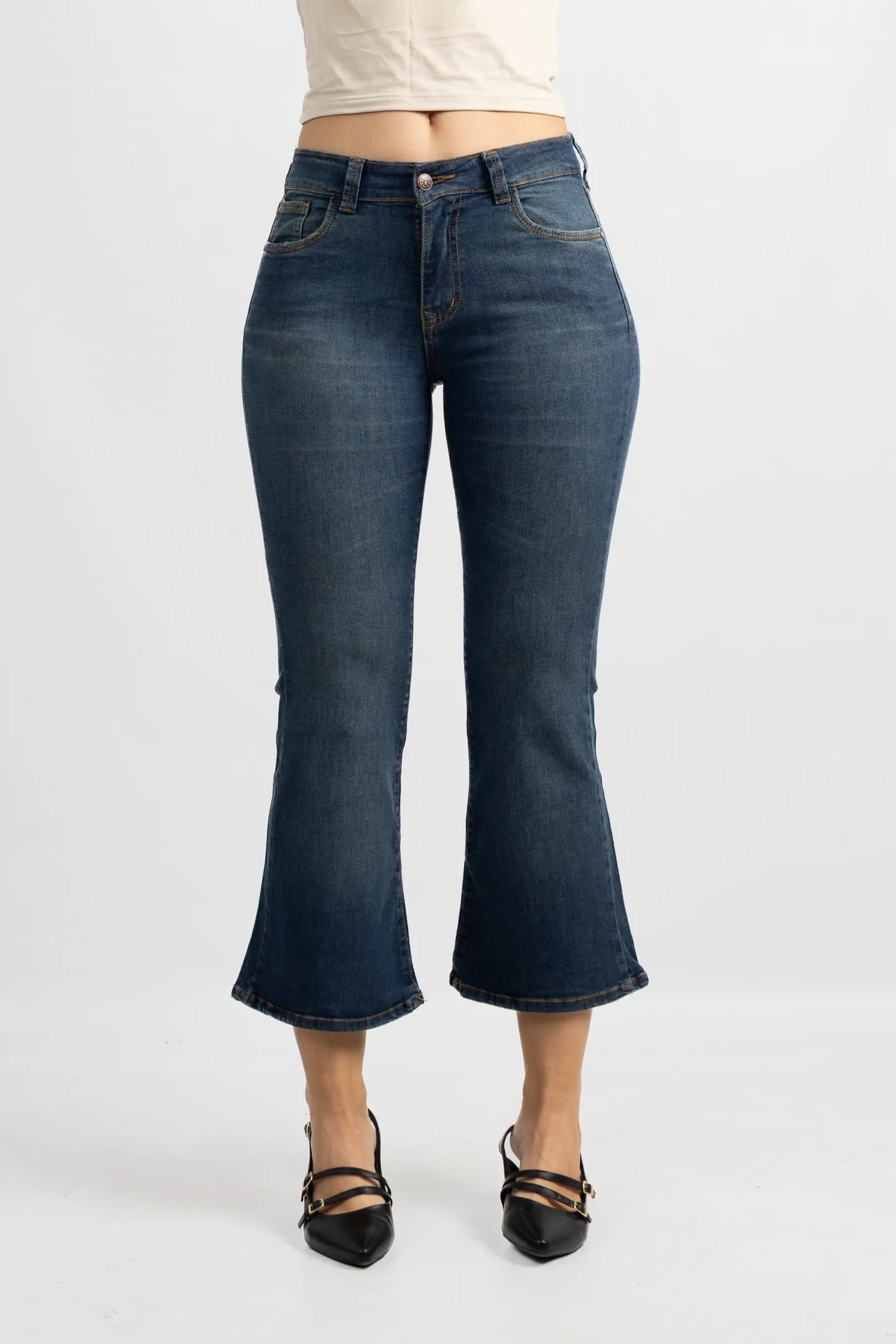 Art. 949 | Semi Oxford Crop Oxido C/Ruedo H/M