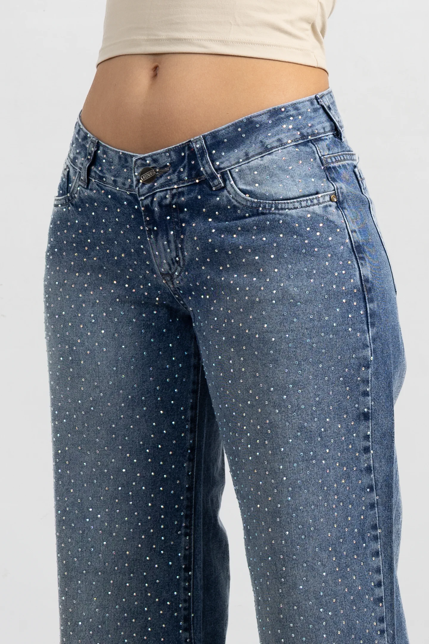 Art. 952 | Wide Leg Nevado Con Brillos TB