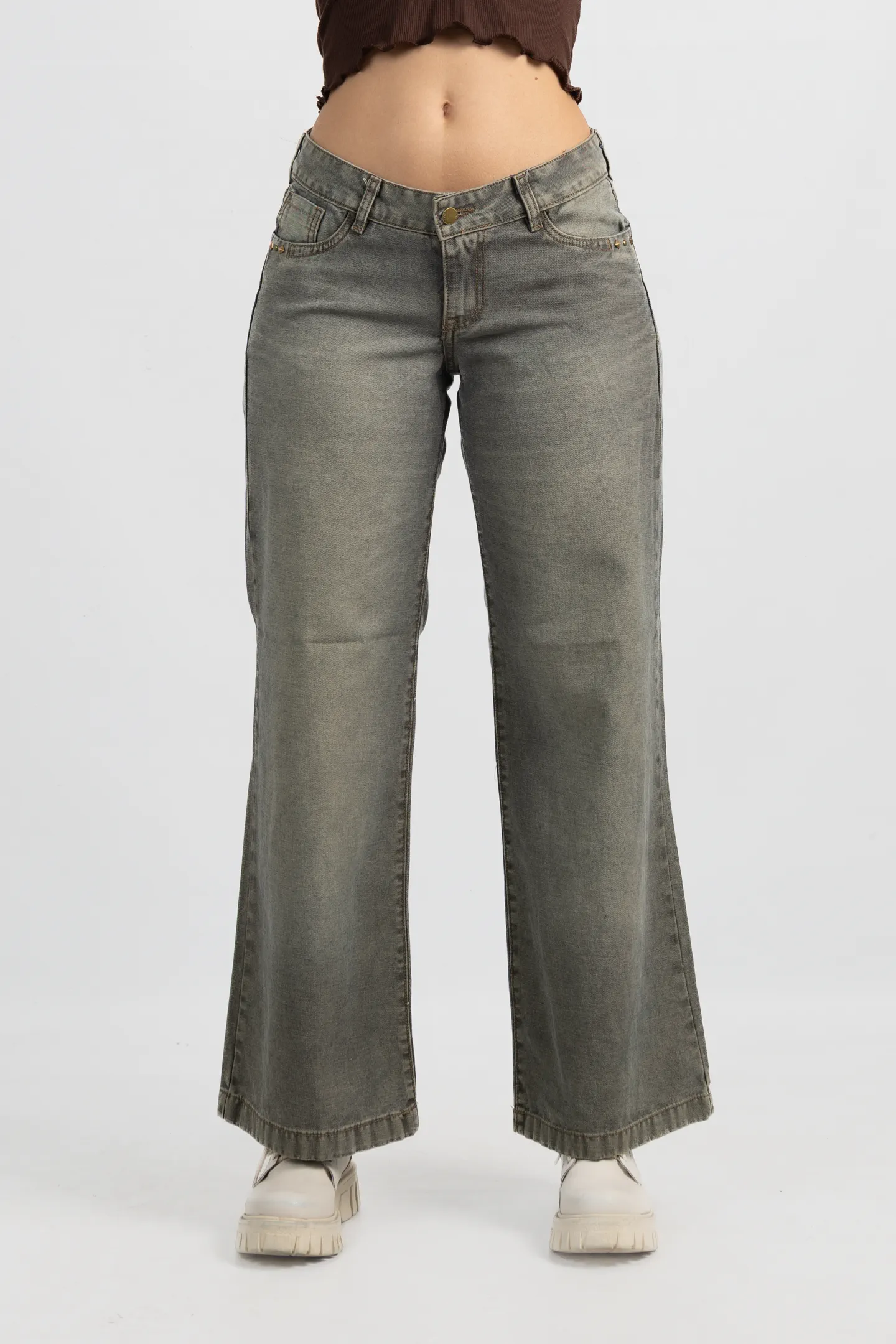 Art. 959 | Wide Leg Tri Rust