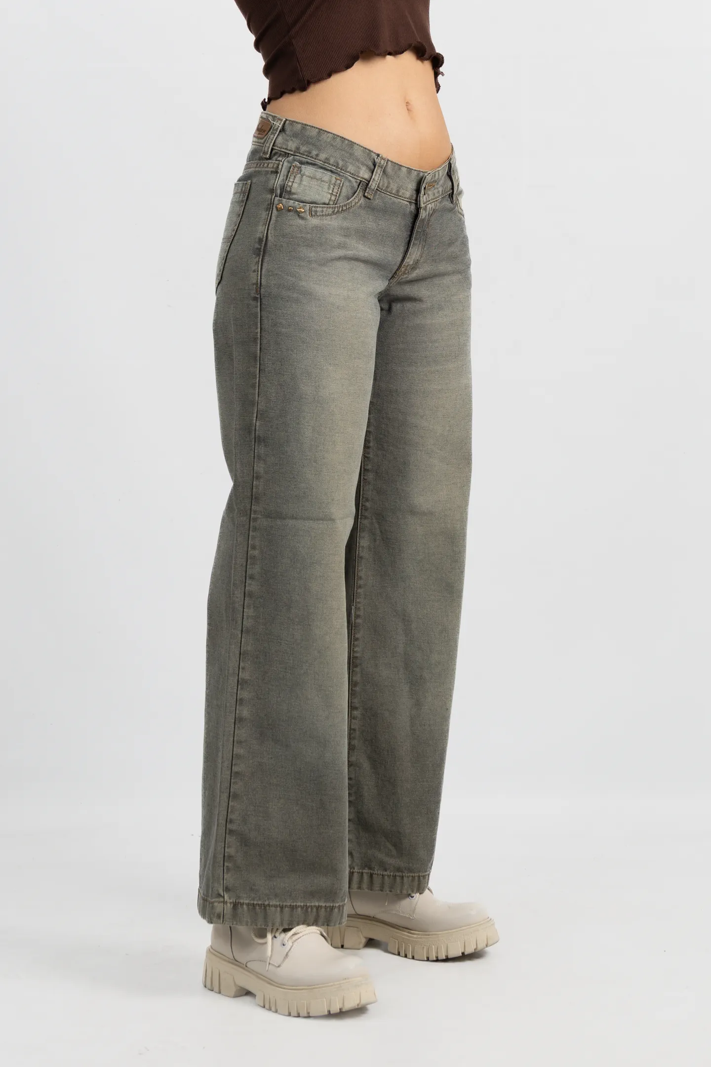 Art. 959 | Wide Leg Tri Rust