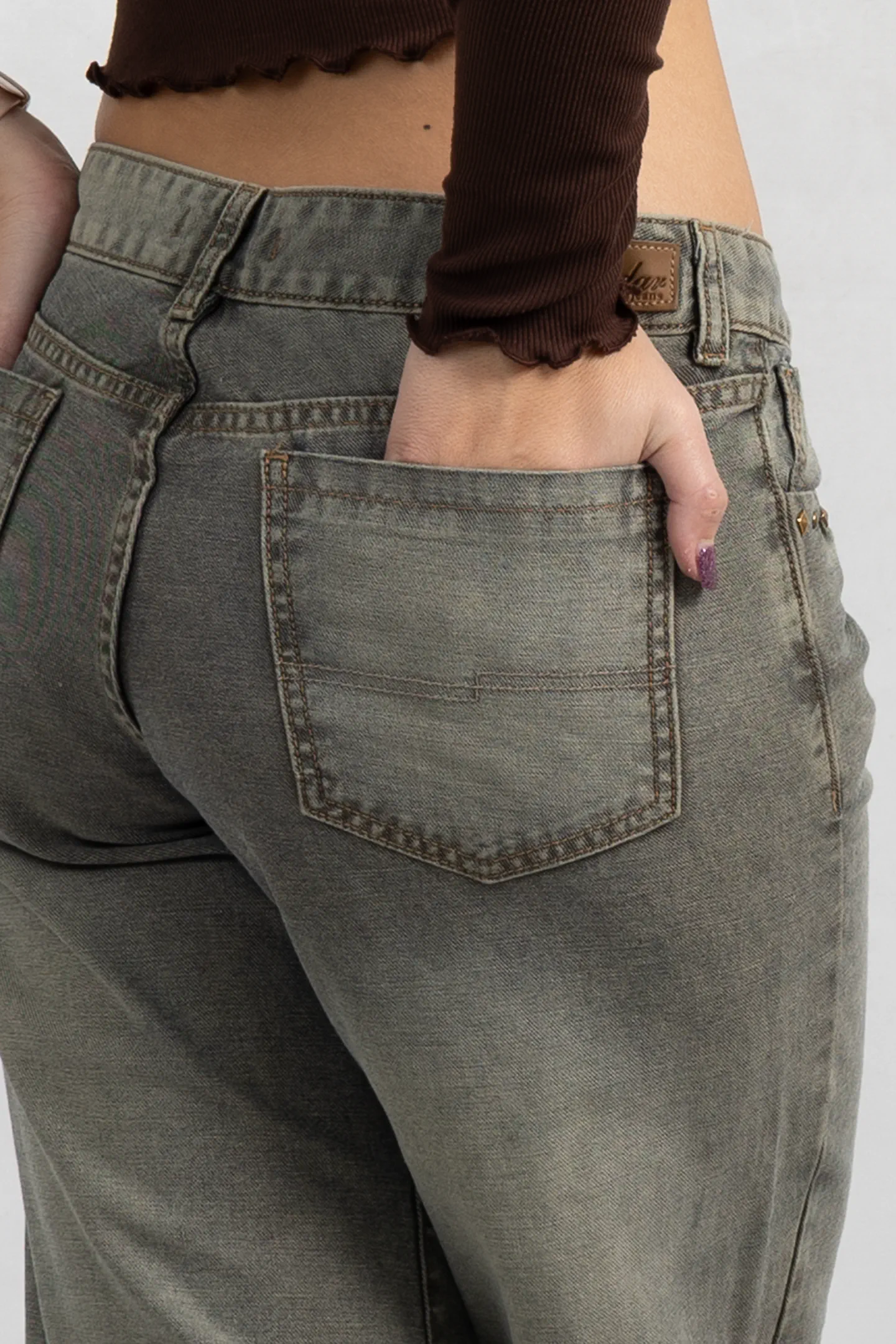 Art. 959 | Wide Leg Tri Rust