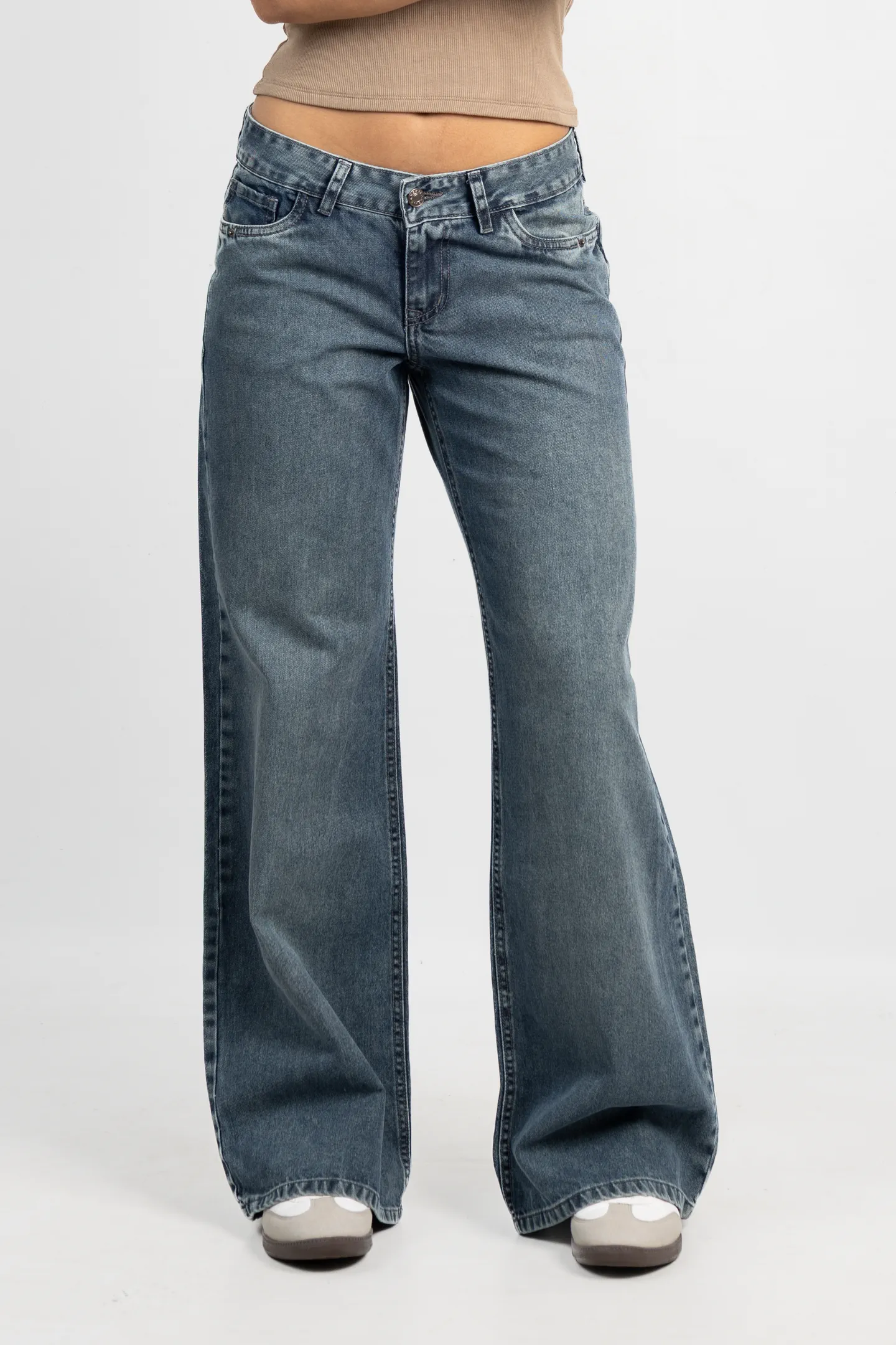 Art. 973 | Wide Leg Matizado Blue