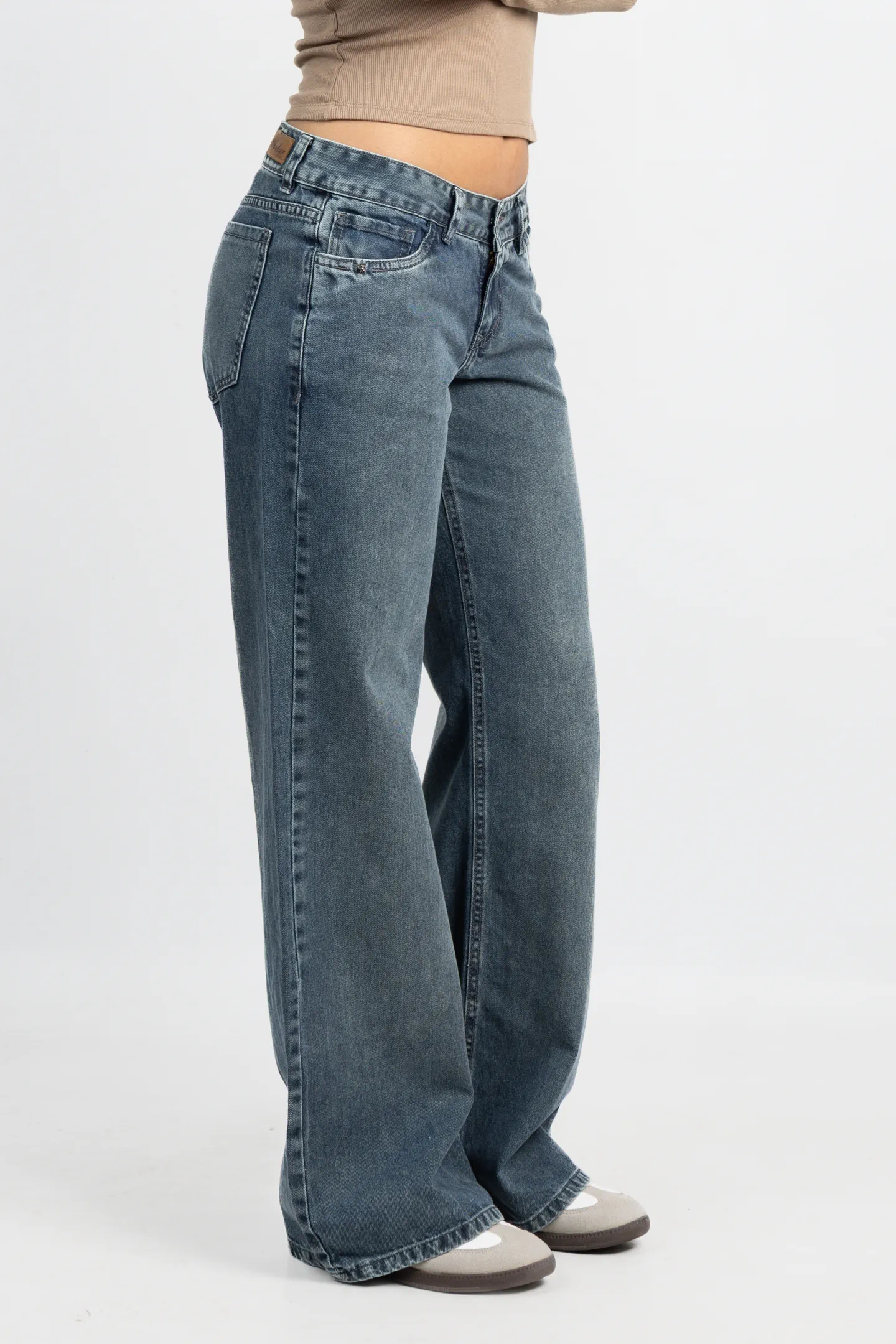 Art. 973 | Wide Leg Matizado Blue