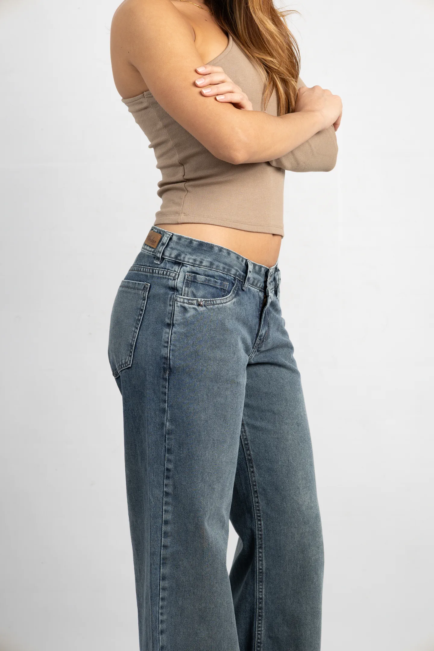 Art. 973 | Wide Leg Matizado Blue