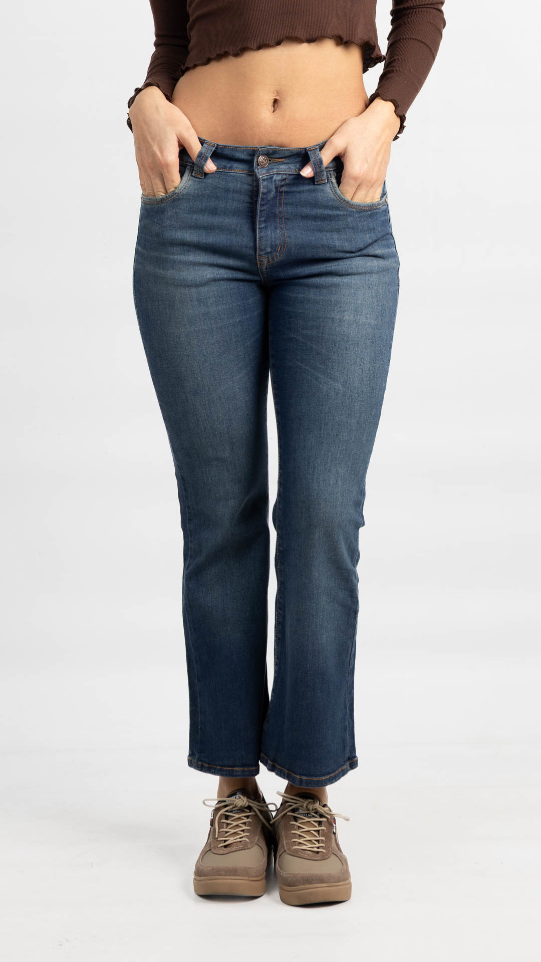 Art. 949 | Semi Oxford Crop Oxido C/Ruedo H/M