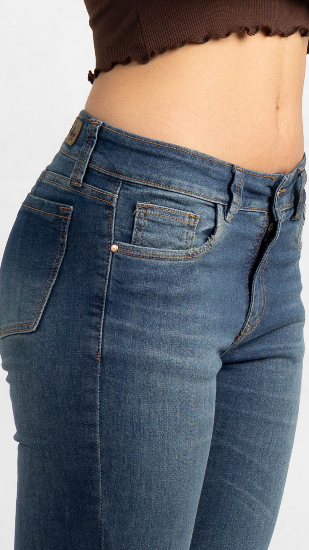 Art. 949 | Semi Oxford Crop Oxido C/Ruedo H/M