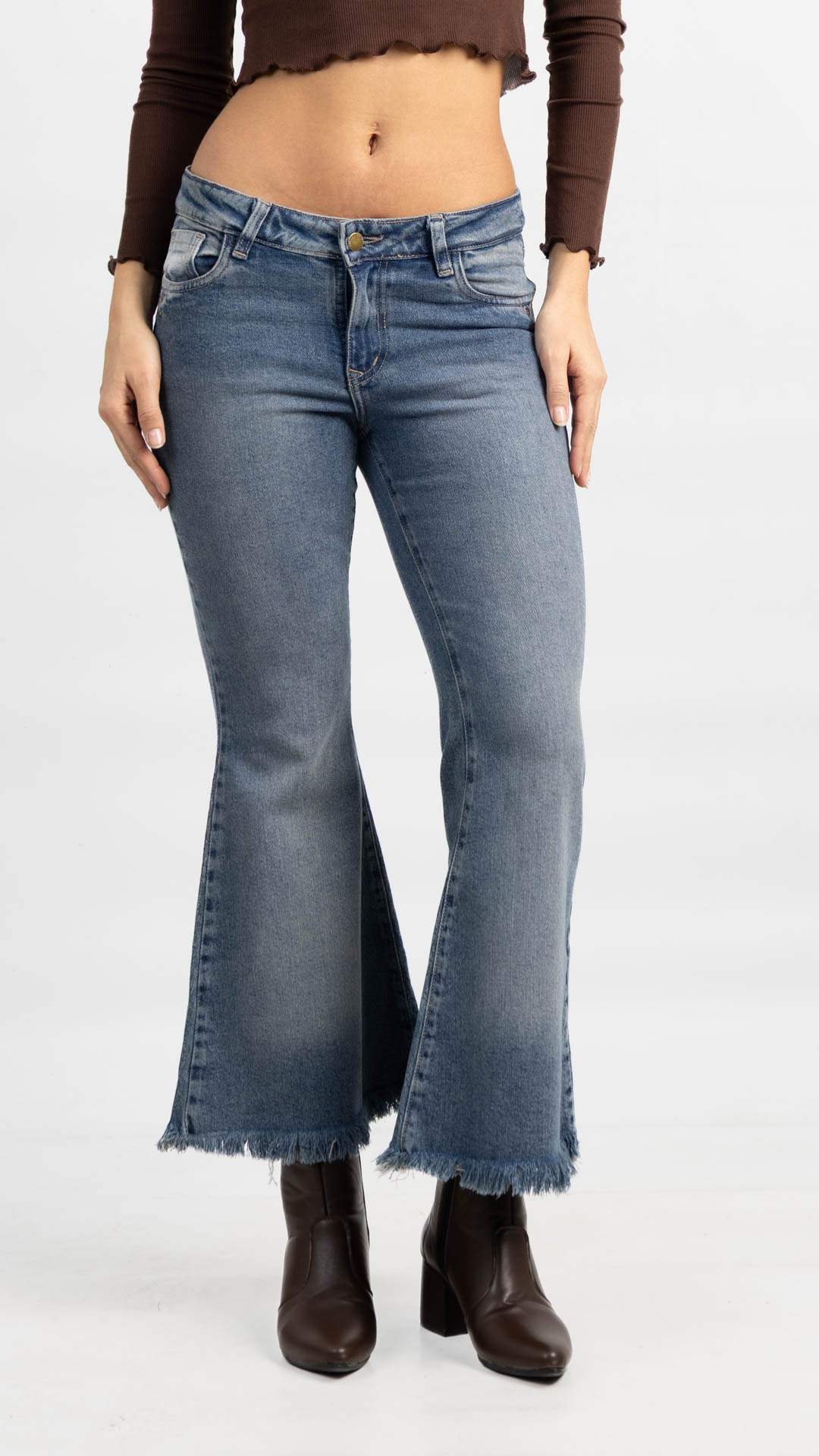 Art. 981 | Mega Oxford Matizado Desflecado Corto