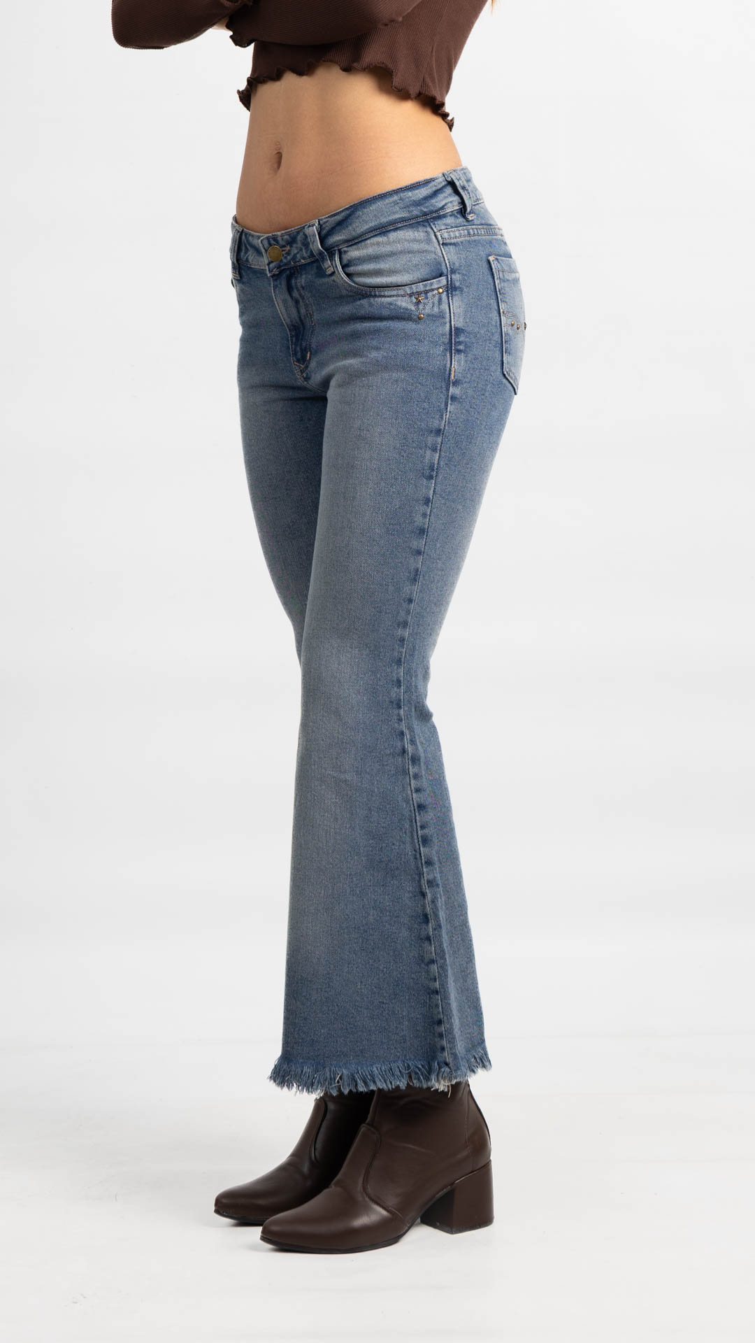 Art. 981 | Mega Oxford Matizado Desflecado Corto
