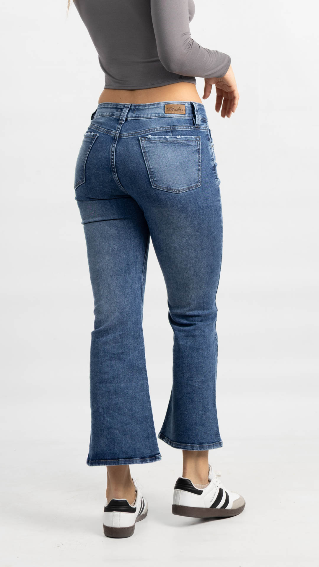 fotos andar jeans 12 de junio -055 Art. 979 | Semi Oxford Nevado C/Ruedo H/Gris
