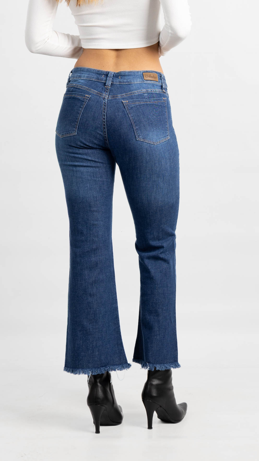 Art. 953 | Semi Oxford Azul Corto Desflecado H/B