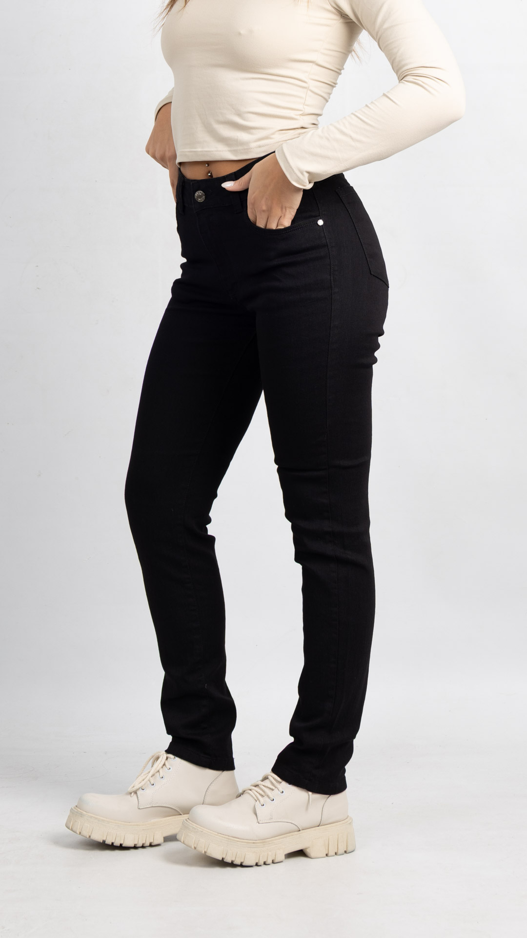 andar jeans 14 julio Sol-377 Art. 1003 | Skinny Mimos Black TM