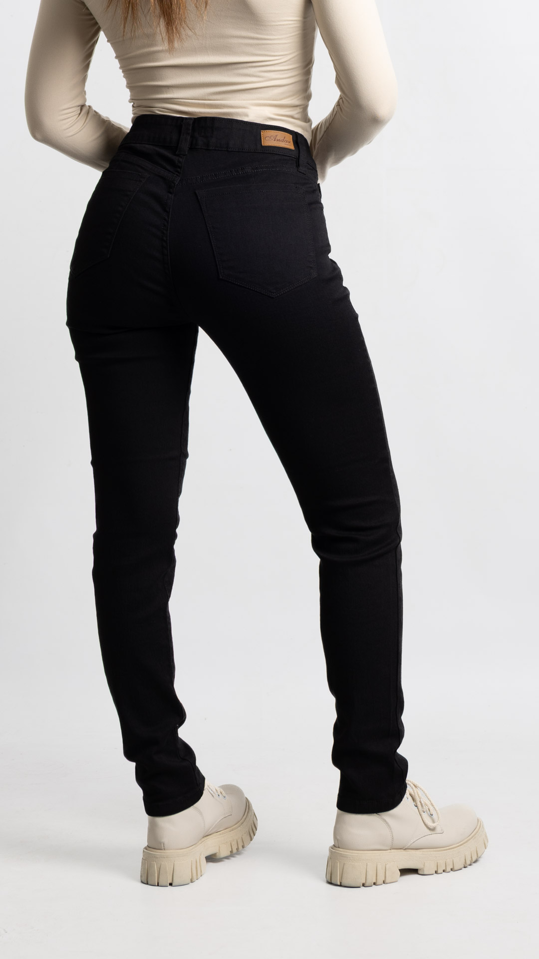 andar jeans 14 julio Sol-383-2 Art. 1003 | Skinny Mimos Black TM