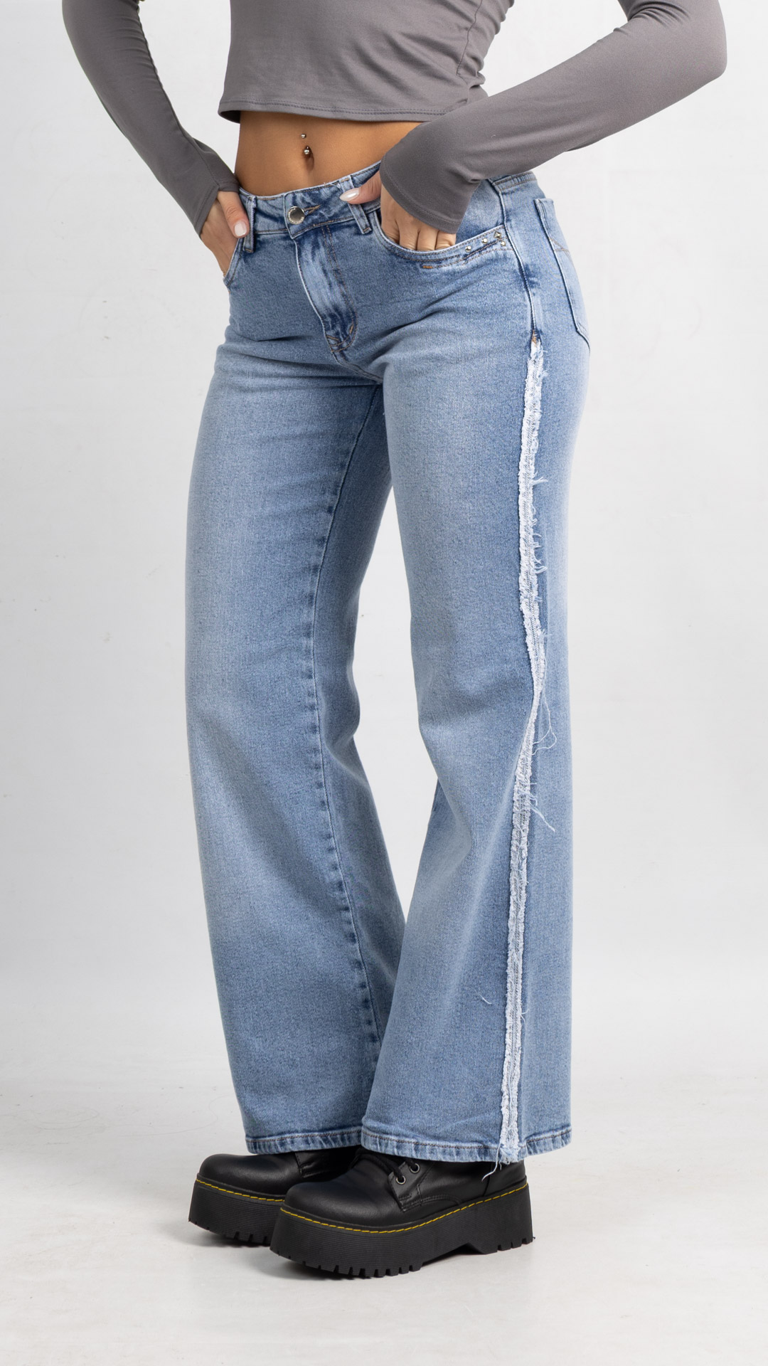 Art. 991 | Wide Leg Nevado Frayed