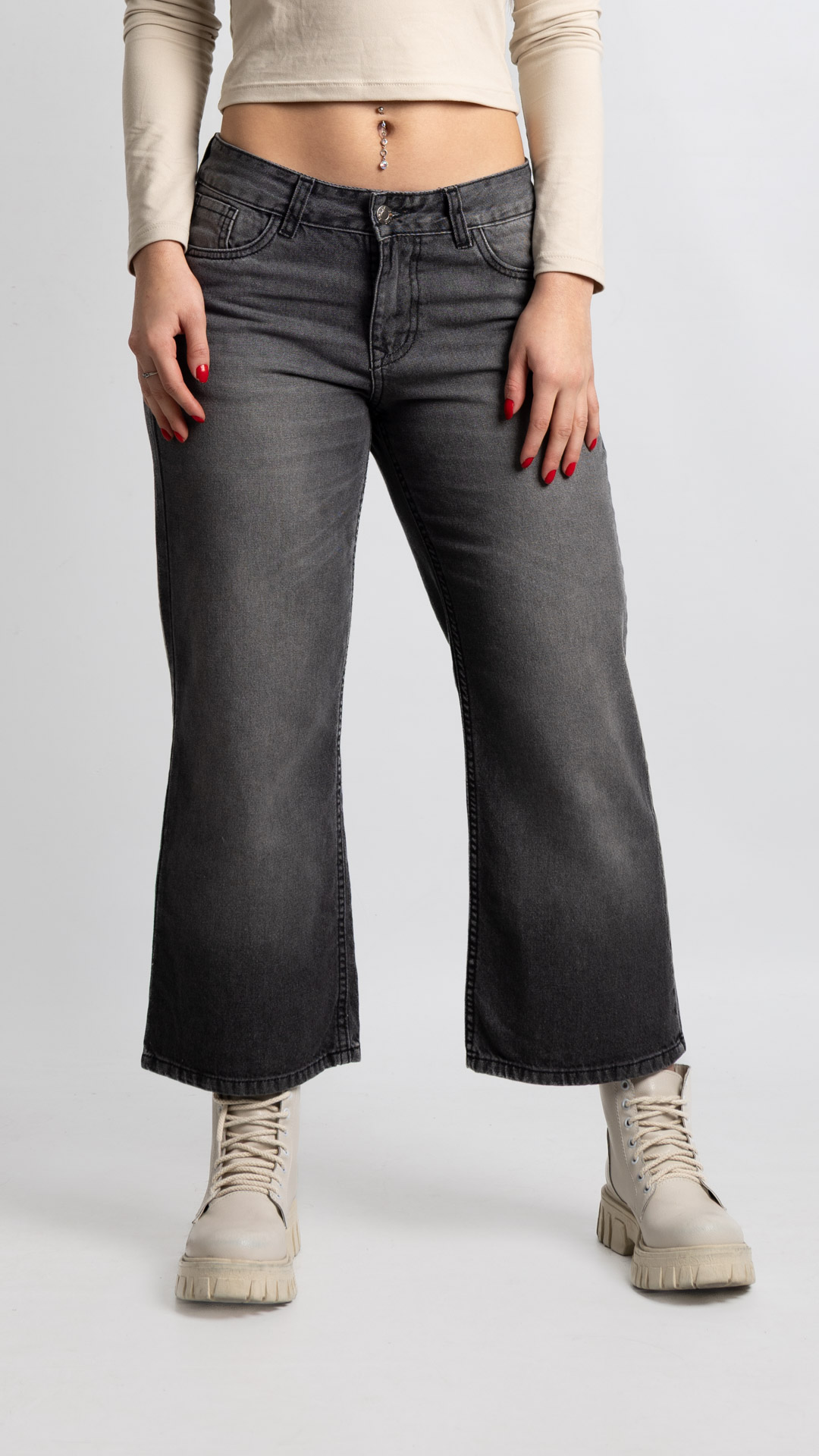 Art. 990 | Recto Crop Gris Pulido