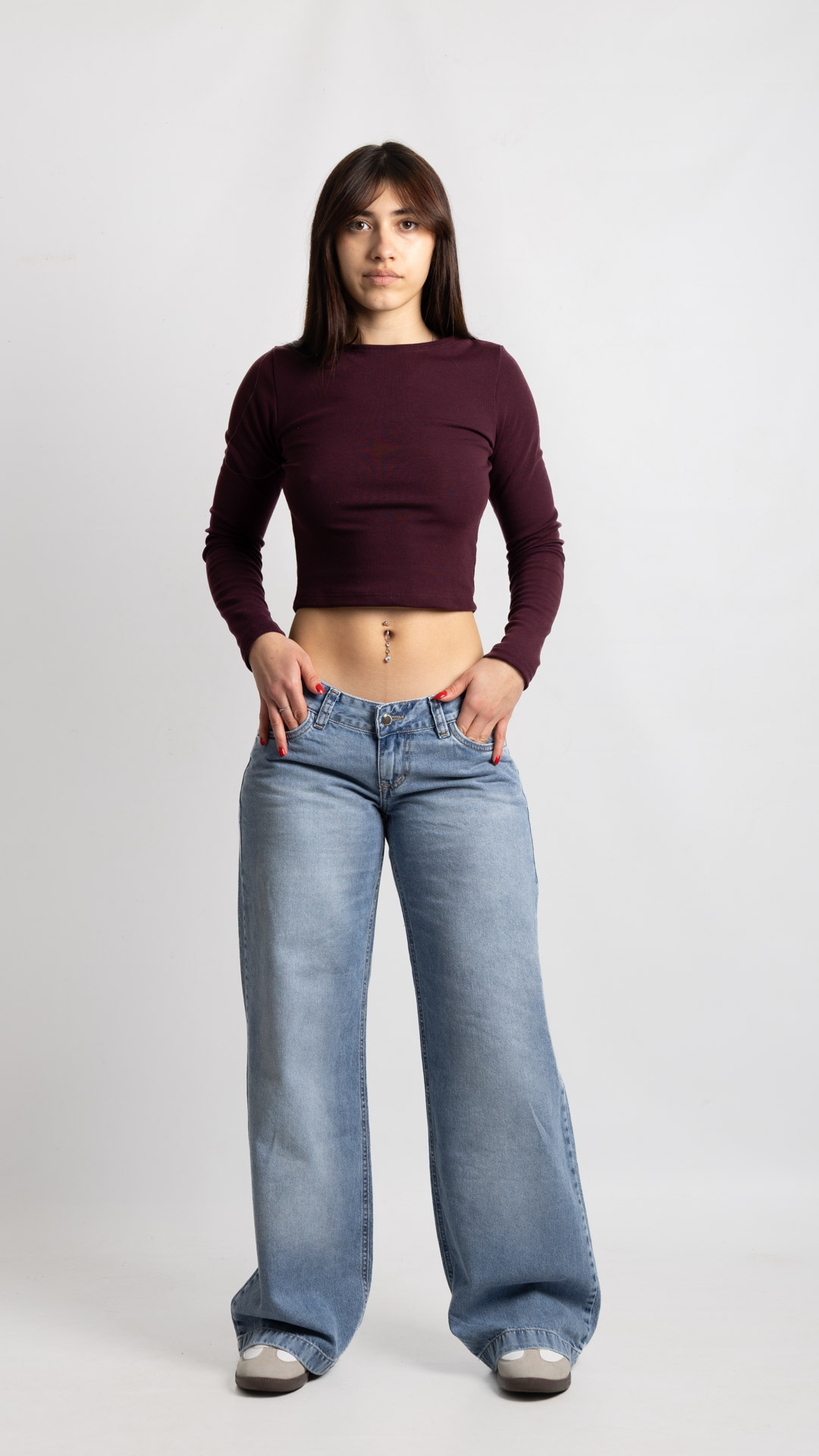Art. 986 | Wide Leg Nevado Tapa Hilo Beige TB