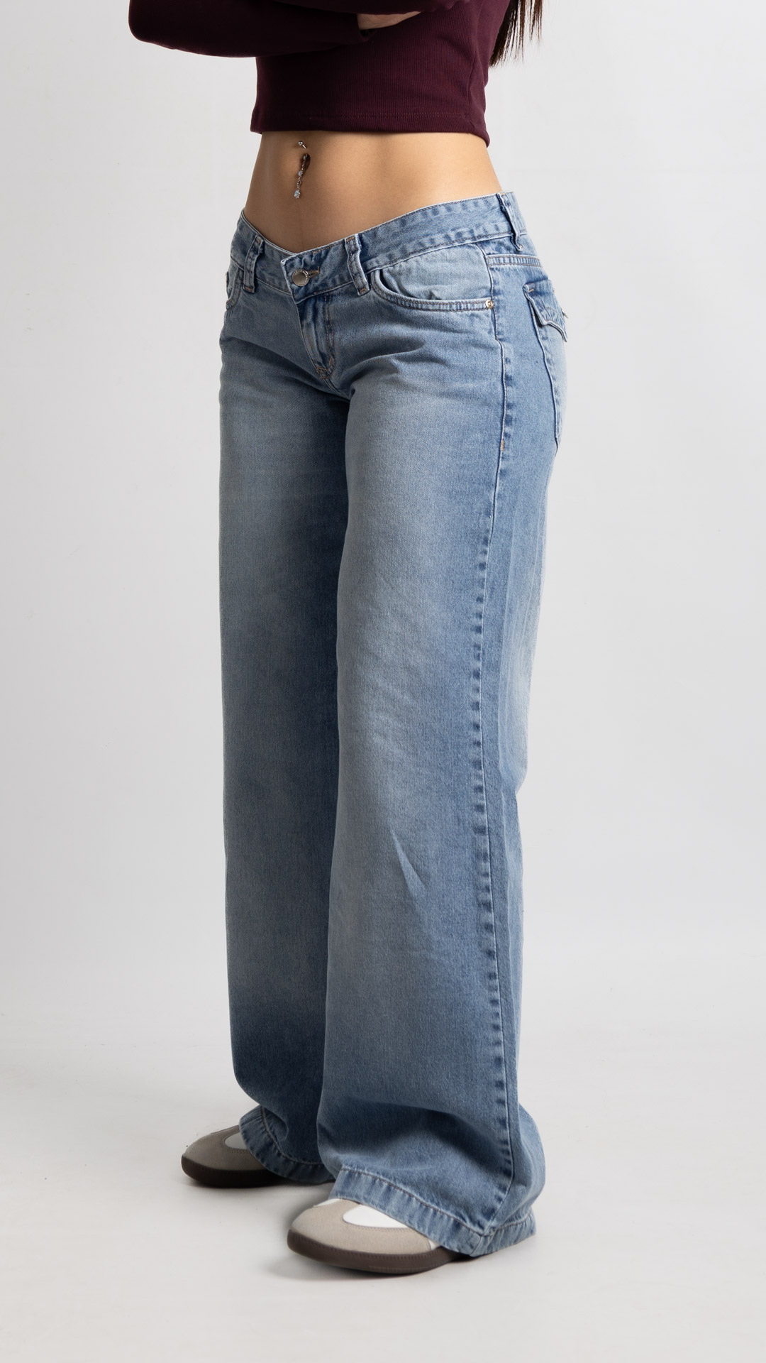 Art. 986 | Wide Leg Nevado Tapa Hilo Beige TB