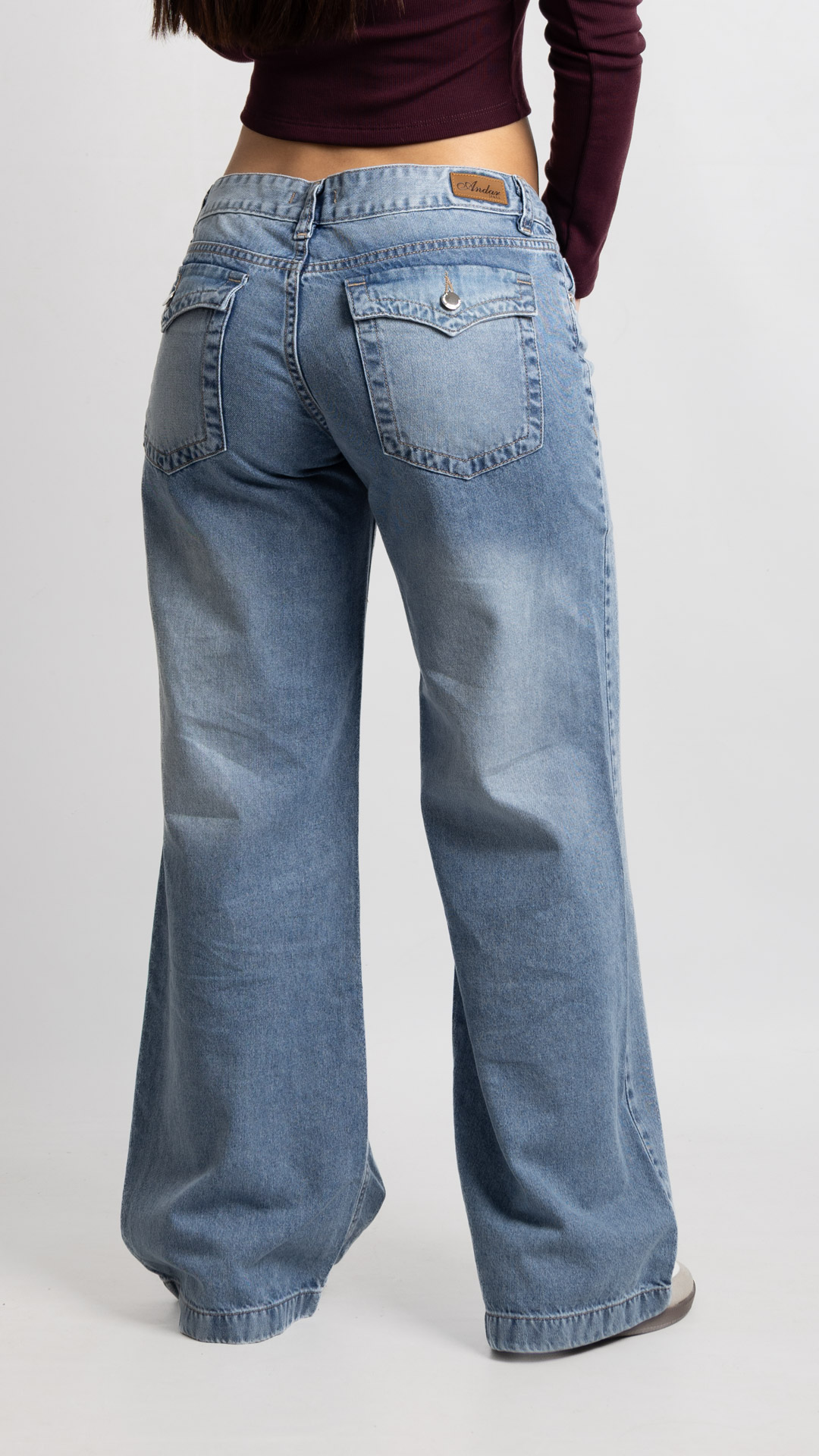 Art. 986 | Wide Leg Nevado Tapa Hilo Beige TB