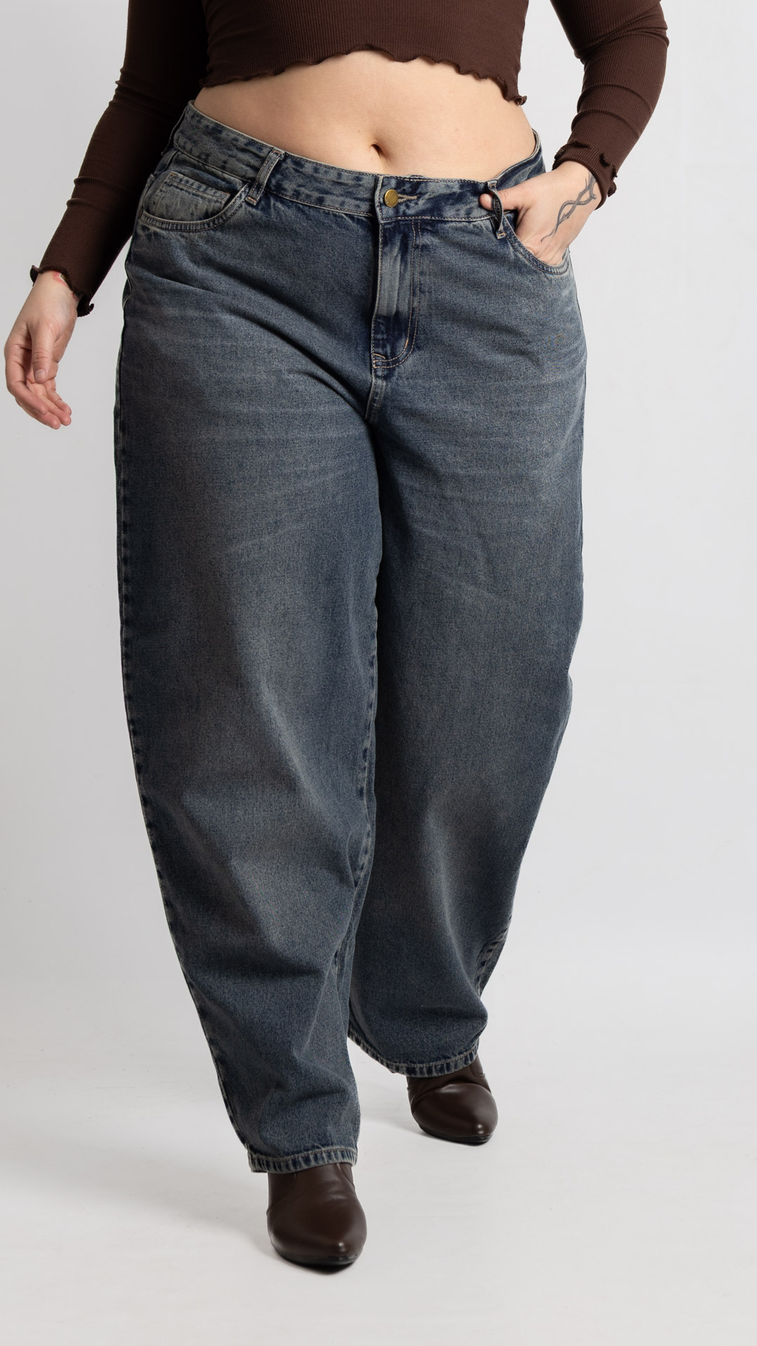 Art. 1007 | Baggy Plus Size Matizado