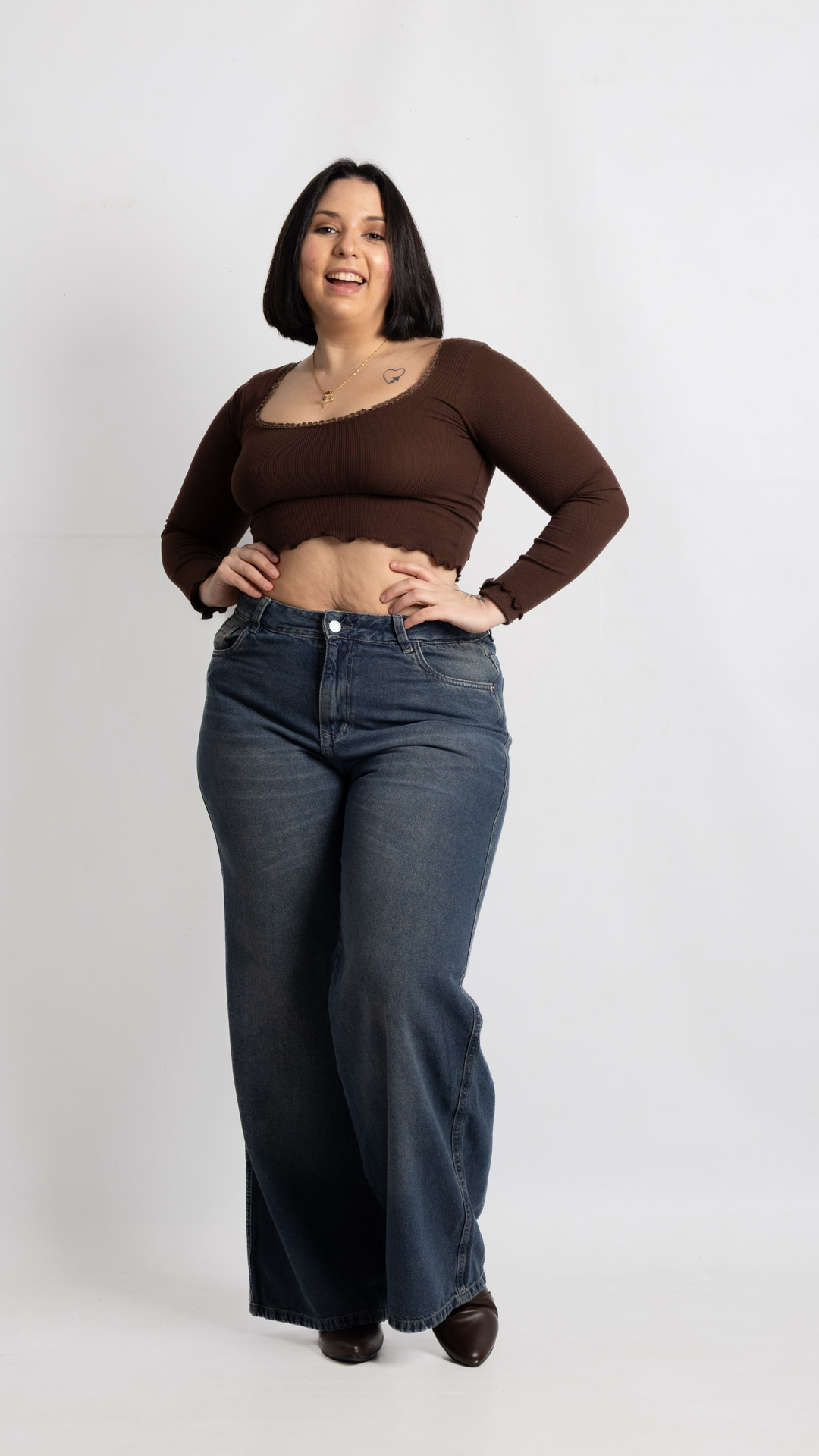 Art. 933 | Wide Leg Talle Especial Oxido