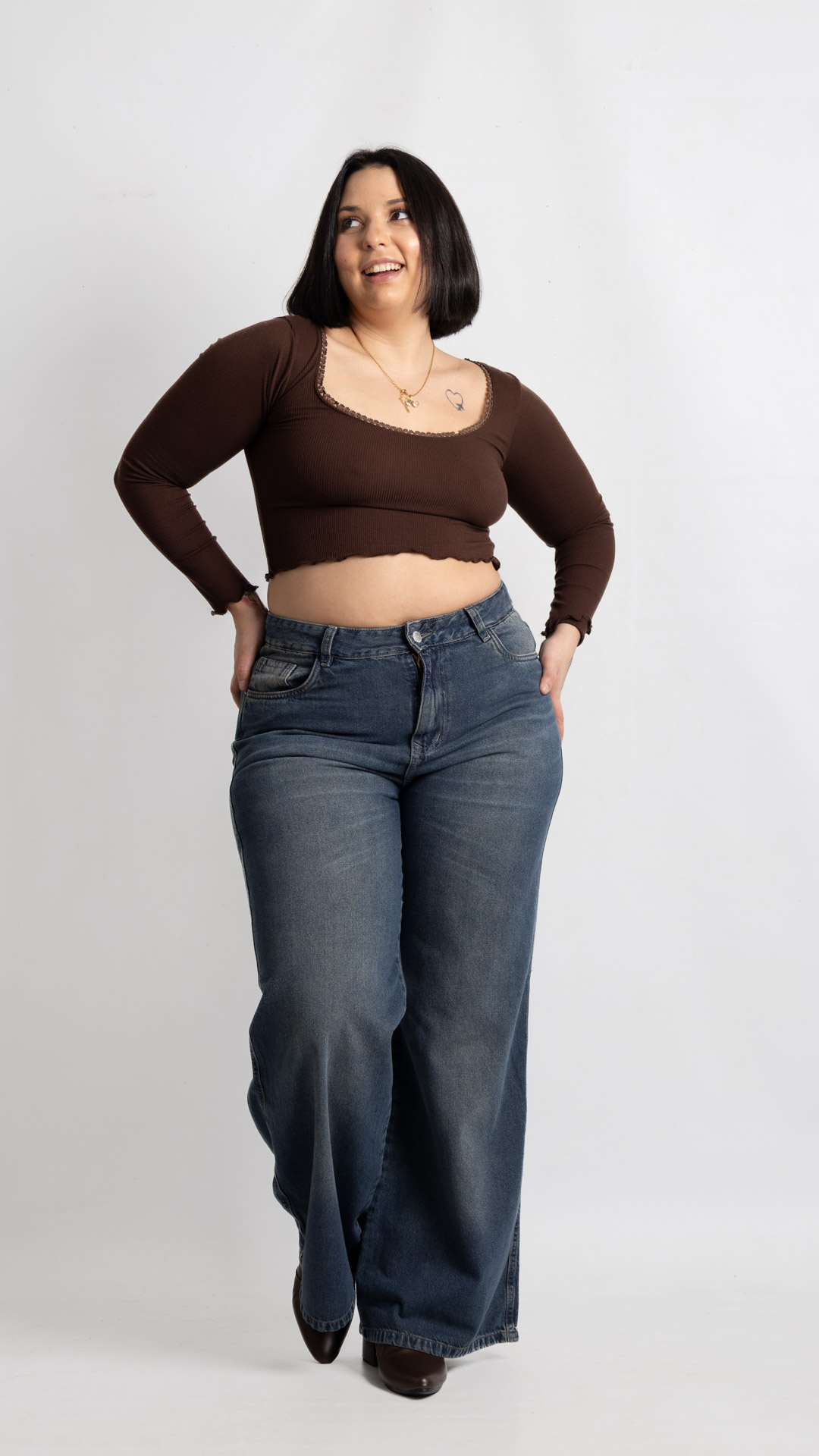 Art. 933 | Wide Leg Talle Especial Oxido