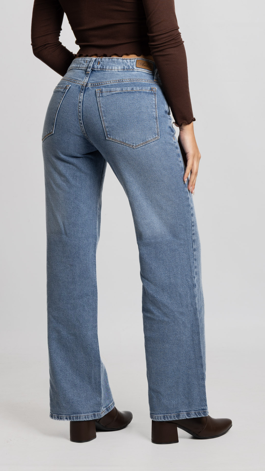 Art. 1012 | Wide Leg Sam Nevado C/Rotura